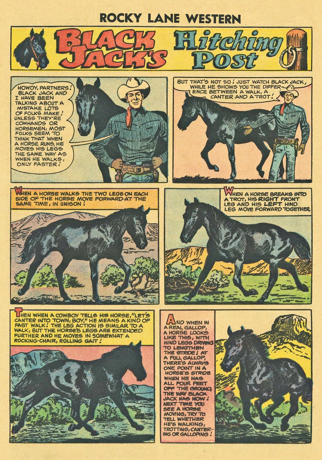 Rocky Lane Western (1954) issue 73 - Page 18