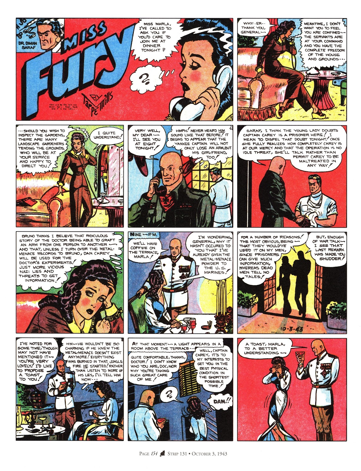 Miss Fury: Sensational Sundays 1941-1944 issue TPB - Page 162