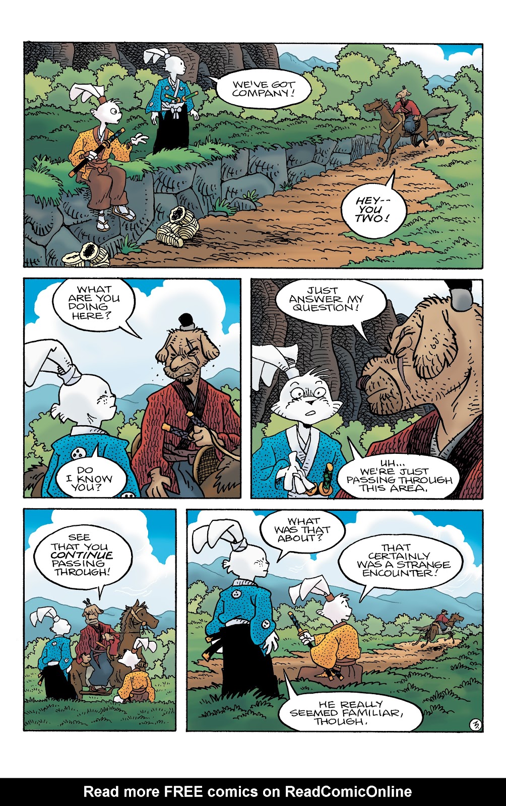 Usagi Yojimbo: The Crow issue 1 - Page 5
