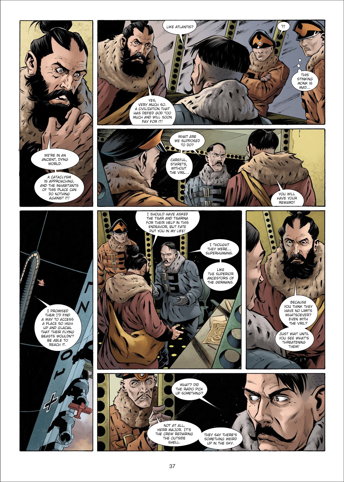 Wunderwaffen Presents: Zeppelin's War issue 3 - Page 37