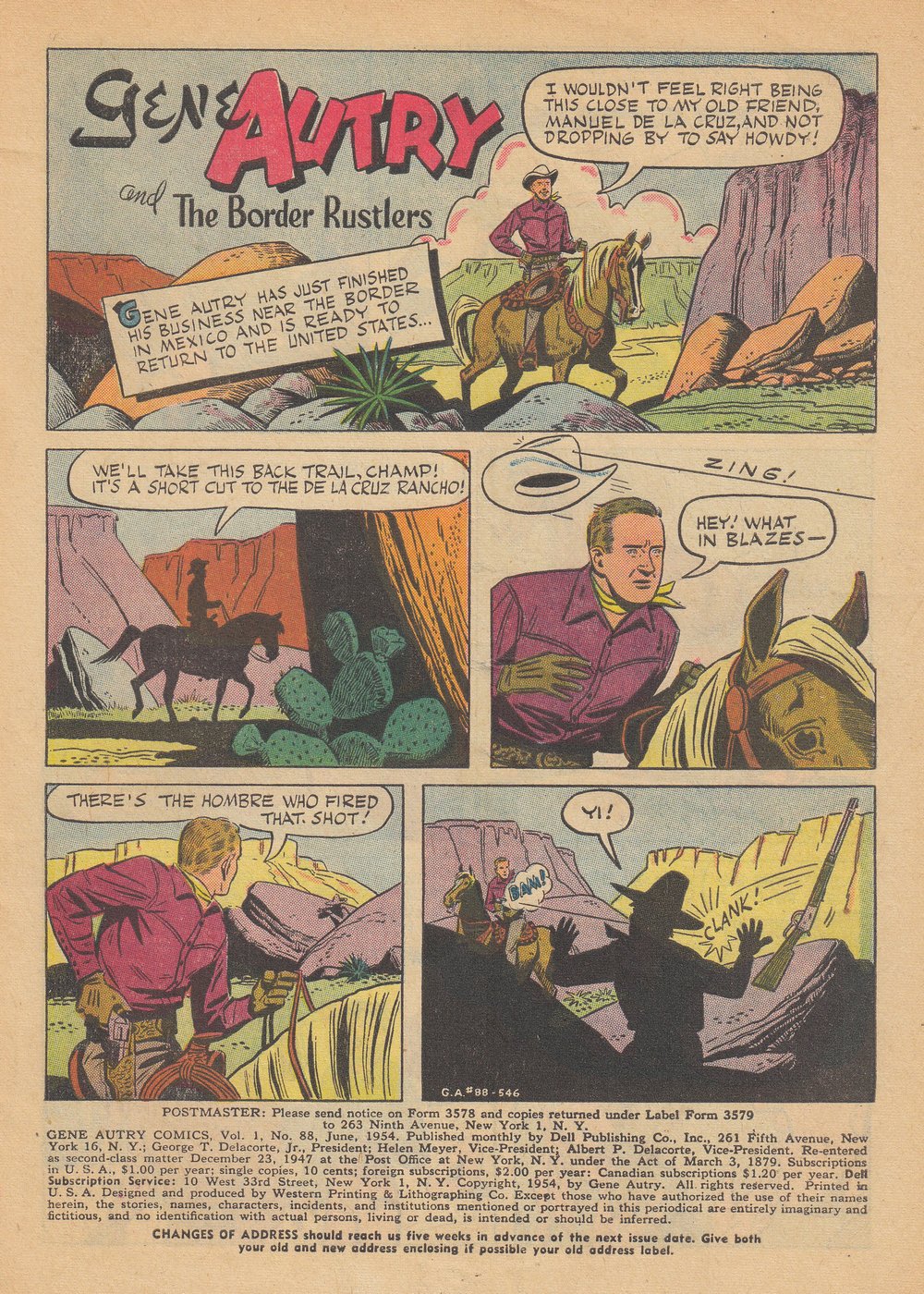 Gene Autry Comics (1946) issue 88 - Page 3