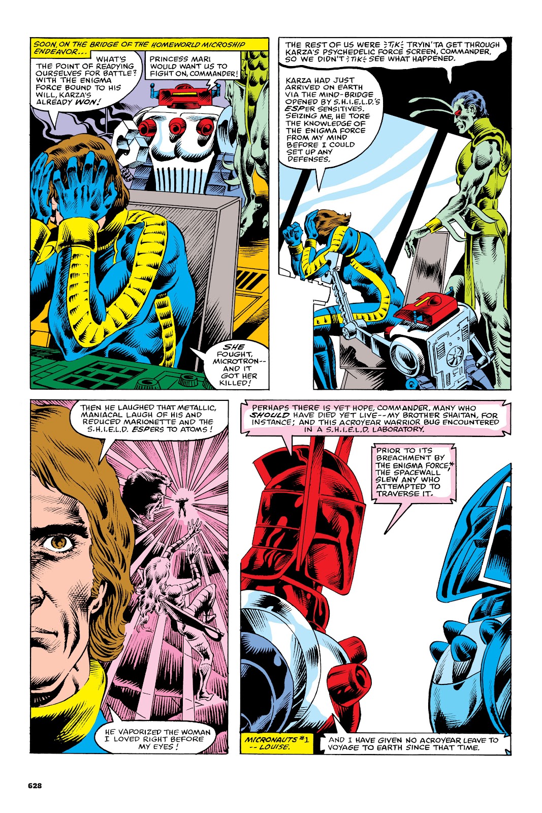 Micronauts: The Original Marvel Years Omnibus issue TPB (Part 3) - Page 137