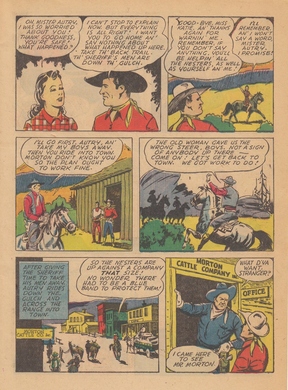 Gene Autry Comics issue 12 - Page 17