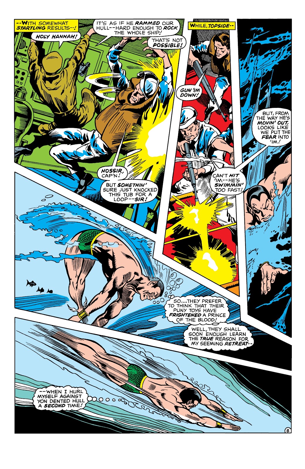 Namor, The Sub-Mariner Epic Collection: Enter The Sub-Mariner issue Who Strikes For Atlantis (Part 1) - Page 160