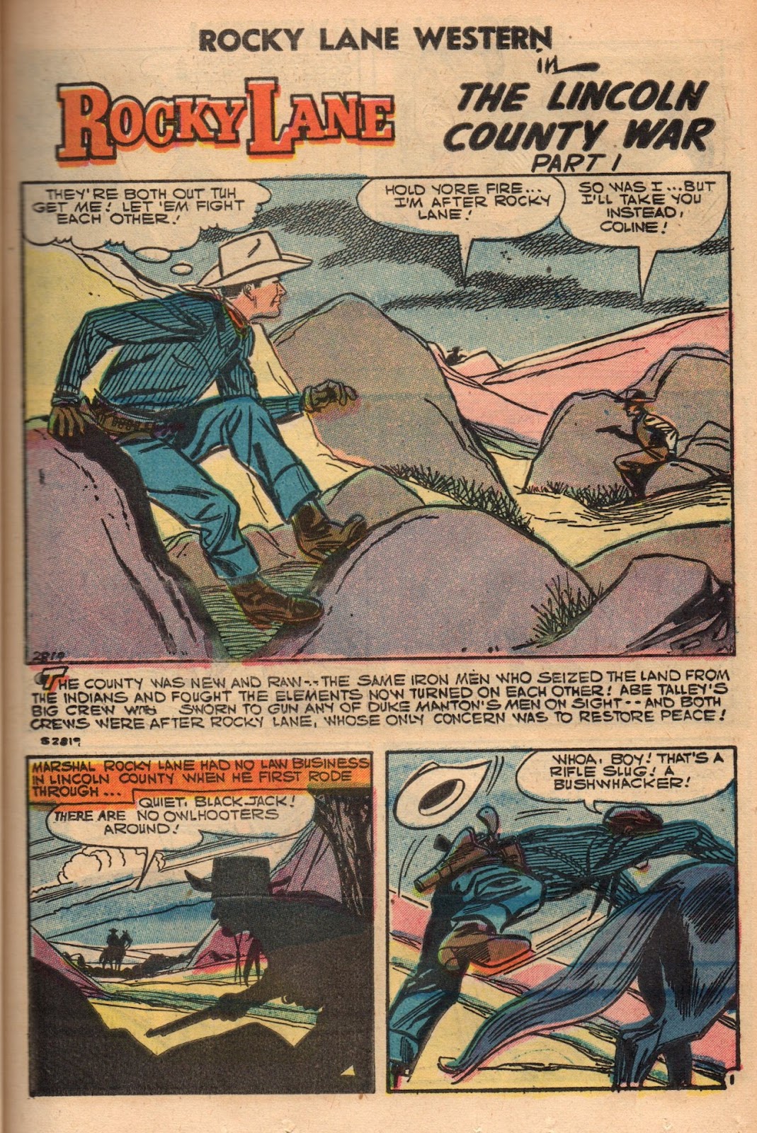Rocky Lane Western (1954) issue 79 - Page 29