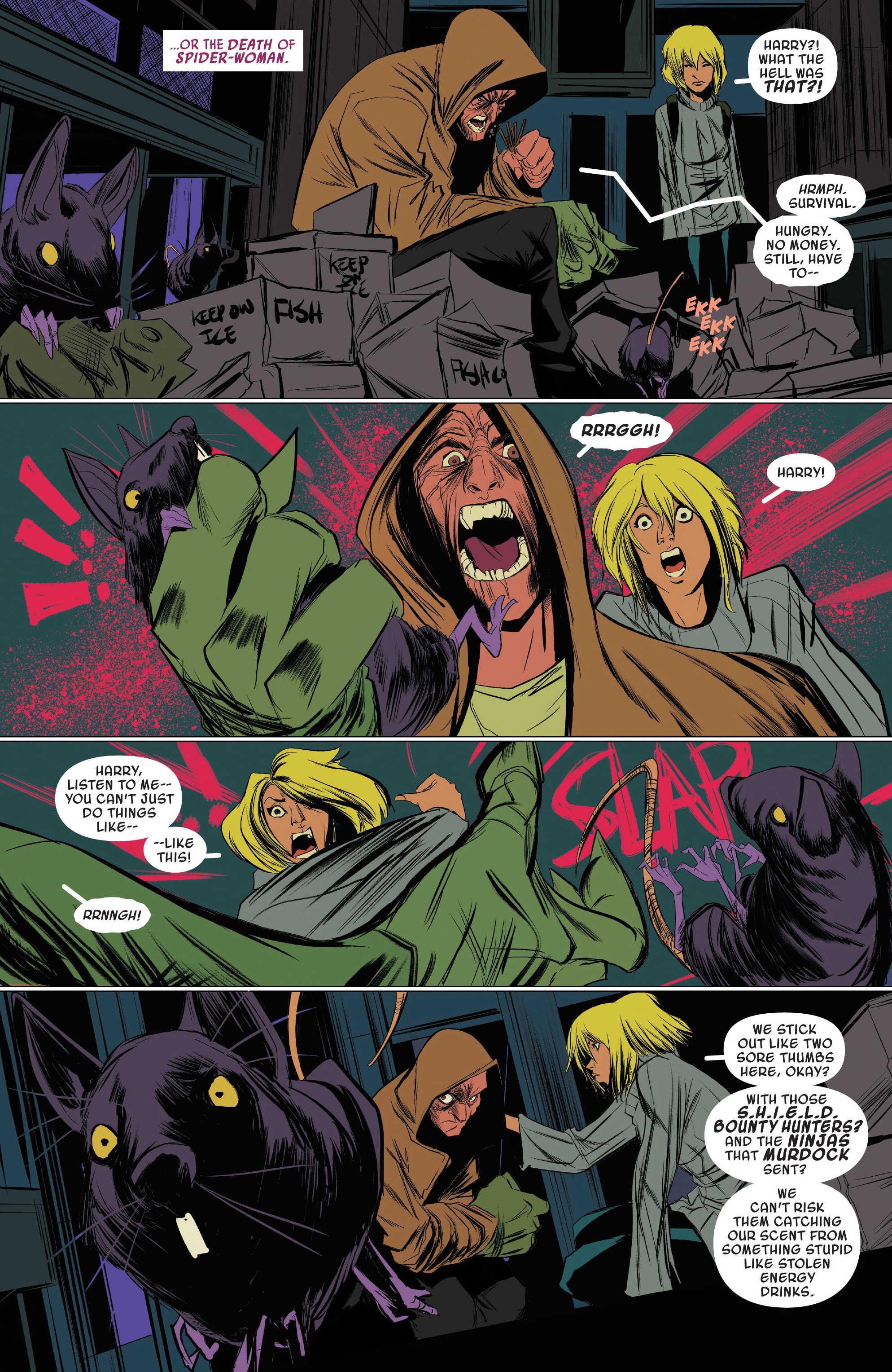 Spider-Gwen: Ghost-Spider - Edge of Spider-Verse (Modern Era Epic Collection) chapter 2 page 107
