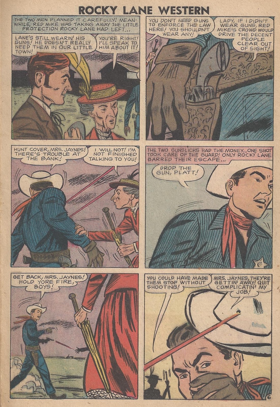 Rocky Lane Western (1954) issue 80 - Page 8