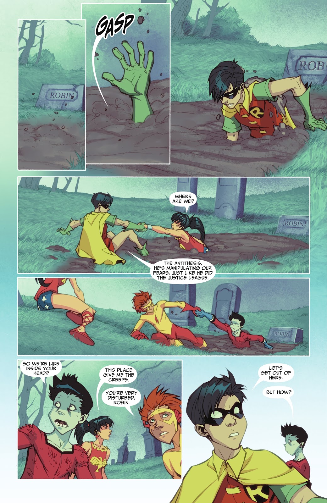 Teen Titans: Year One issue TPB - Page 136