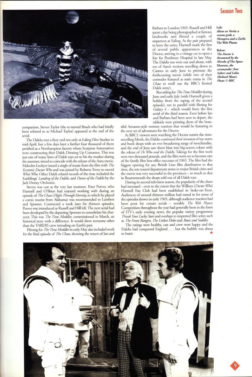 Doctor Who Yearbook issue 1996 - Page 9