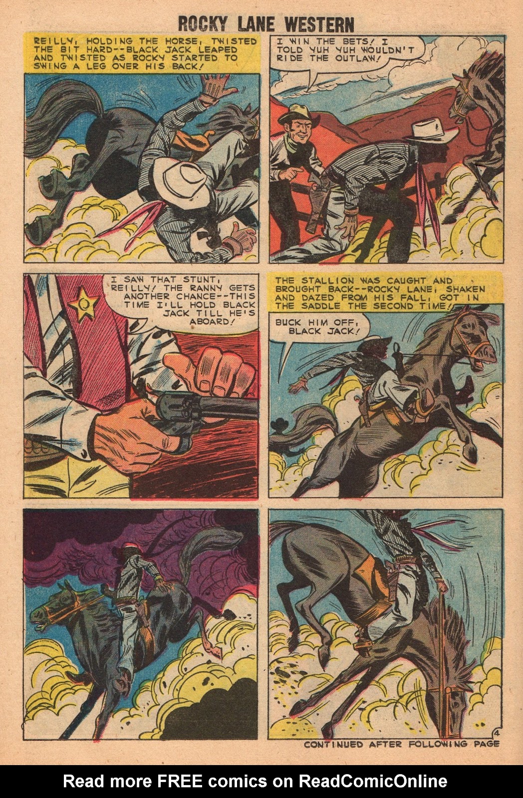 Rocky Lane Western (1954) issue 86 - Page 14