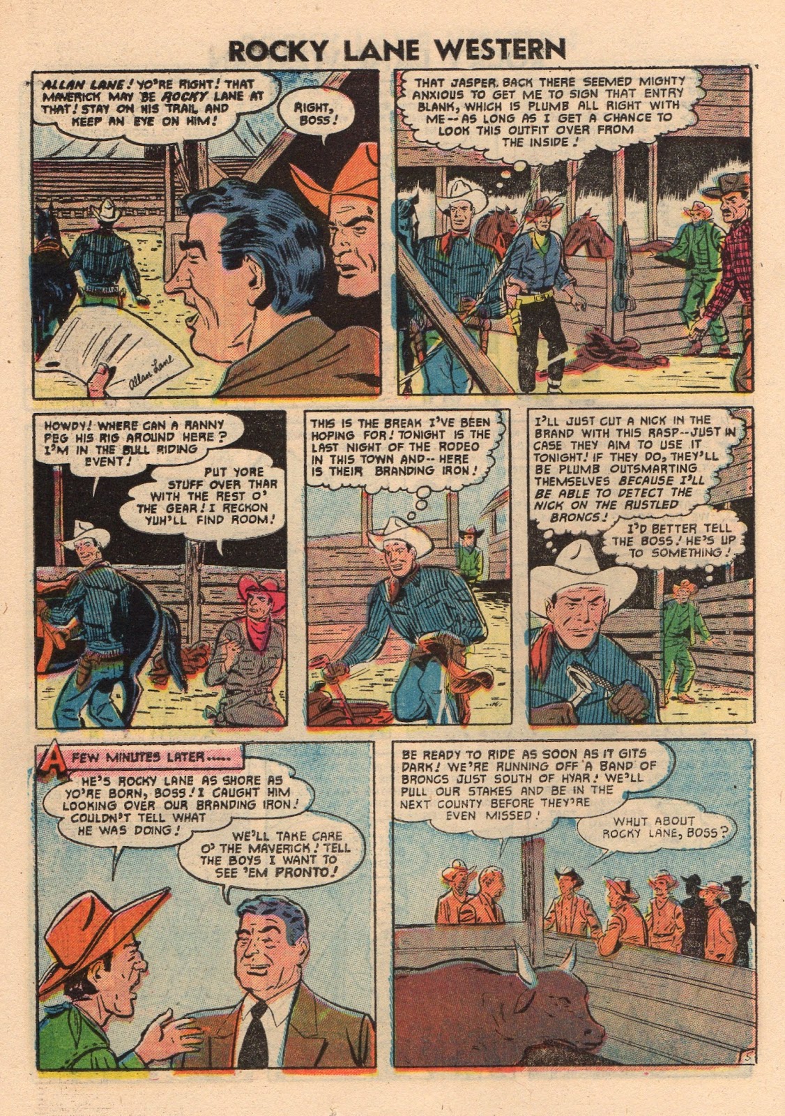 Rocky Lane Western (1954) issue 71 - Page 26