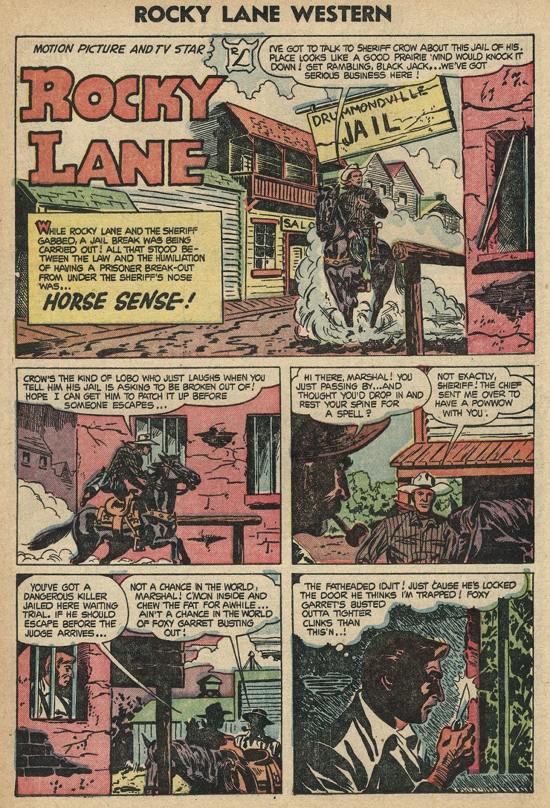 Rocky Lane Western (1954) issue 58 - Page 15