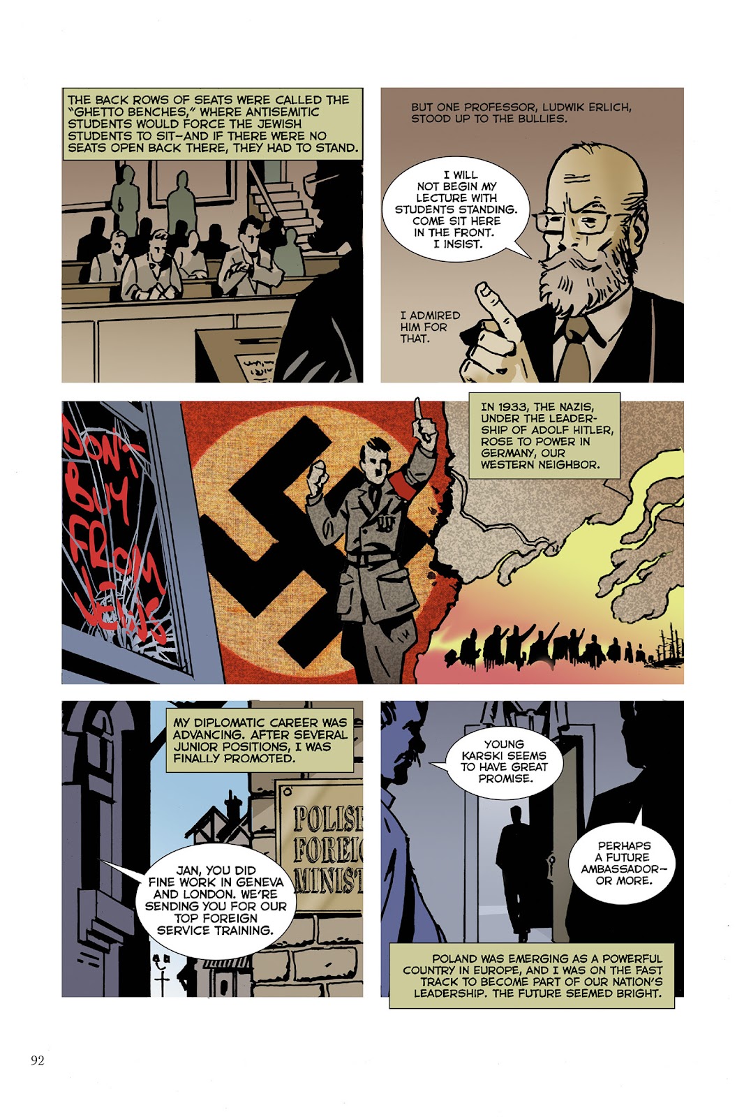 Whistleblowers: Four Who Fought to Expose the Holocaust to America issue TPB - Page 87