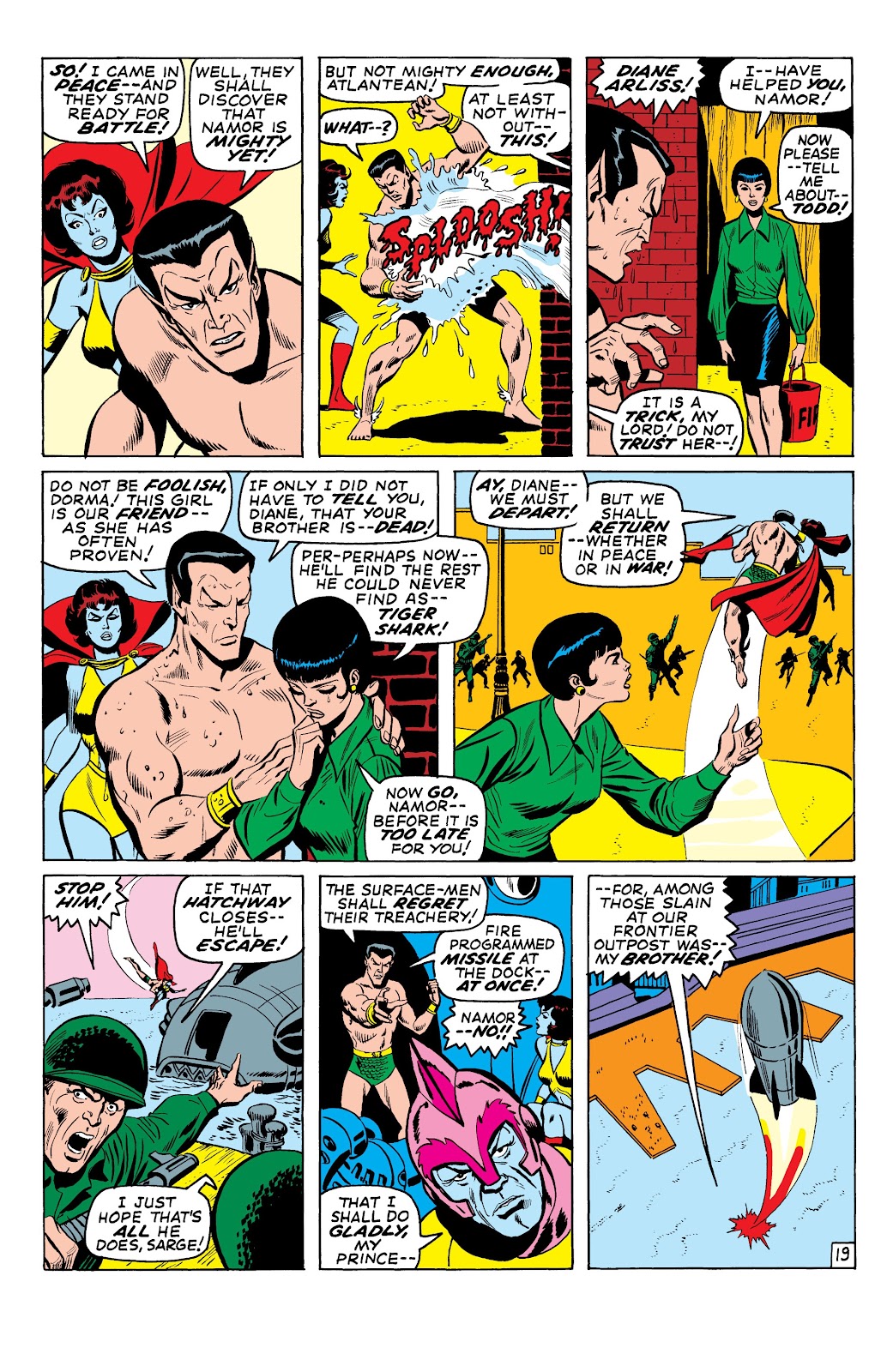 Namor, The Sub-Mariner Epic Collection: Enter The Sub-Mariner issue Who Strikes For Atlantis (Part 2) - Page 229