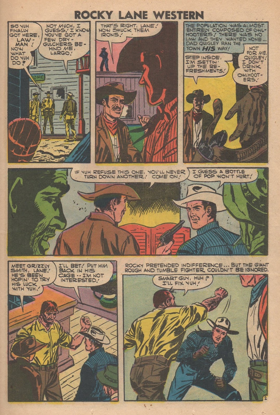 Rocky Lane Western (1954) issue 77 - Page 23