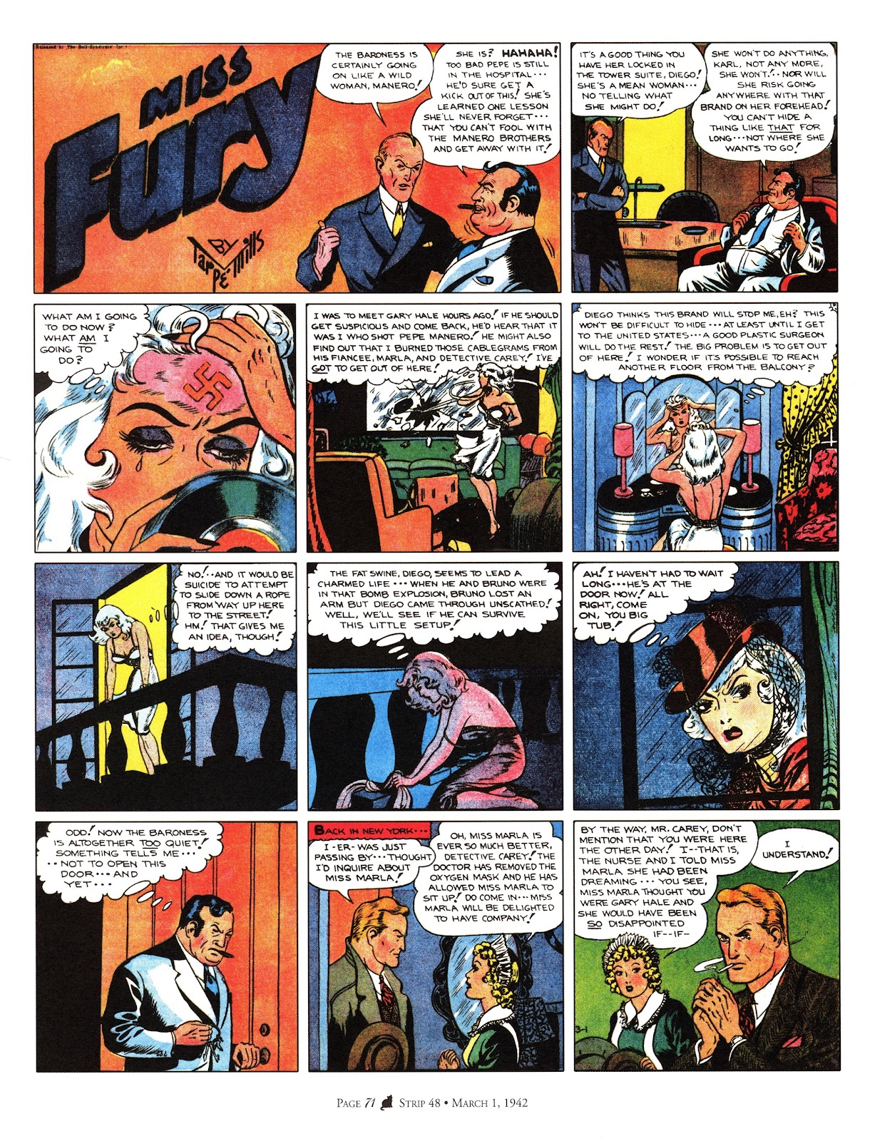 Miss Fury: Sensational Sundays 1941-1944 issue TPB - Page 79