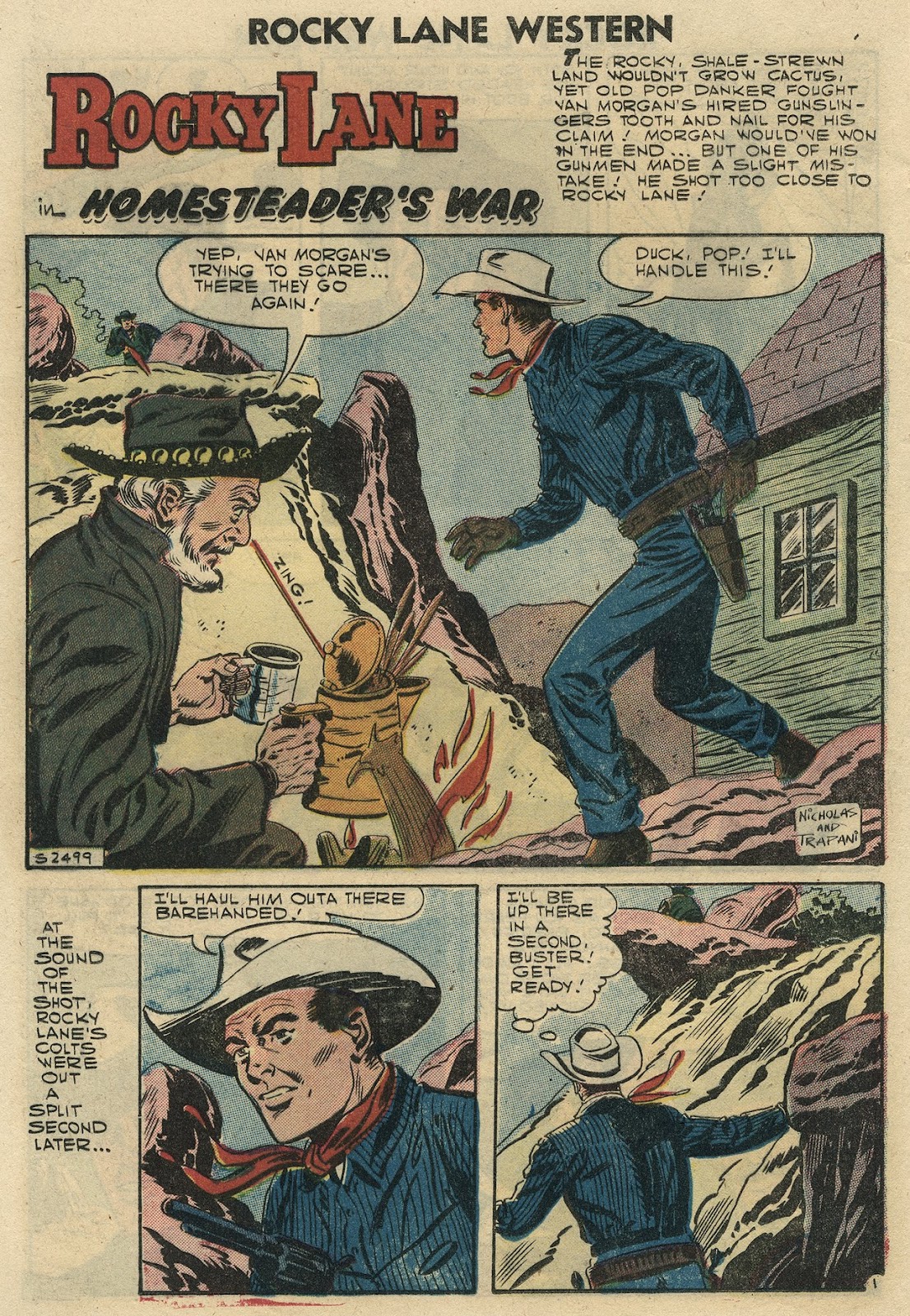 Rocky Lane Western (1954) issue 78 - Page 12