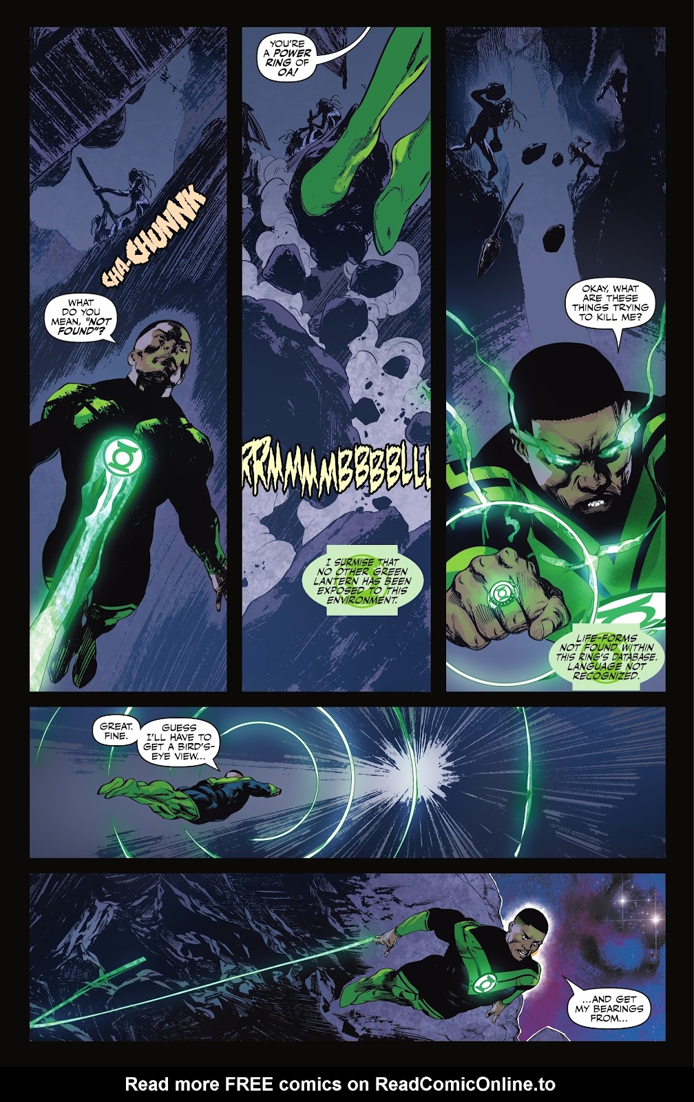 Green Lantern: War Journal issue 7 - Page 8