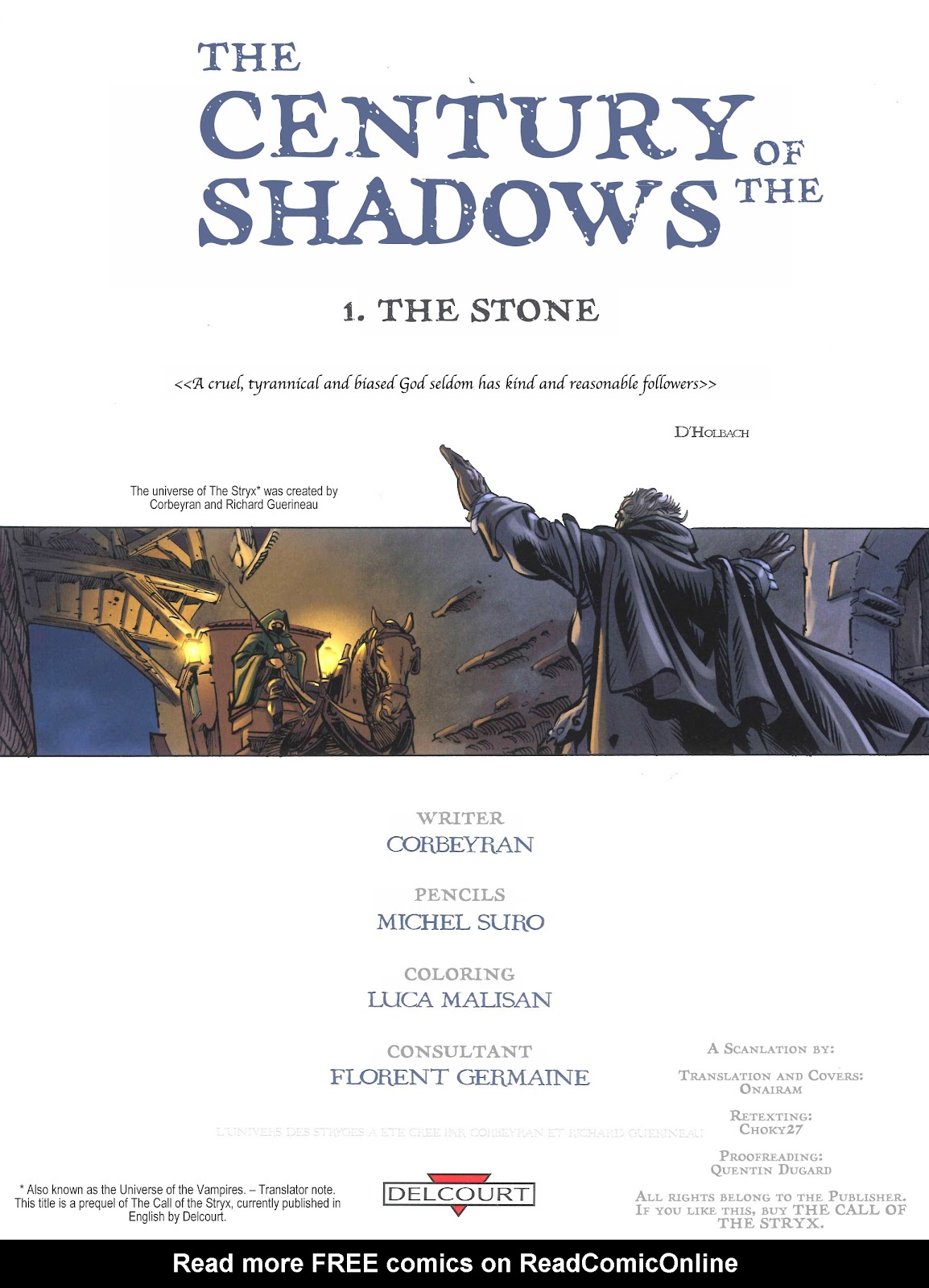 The Century of the Shadows issue 1 - Page 3
