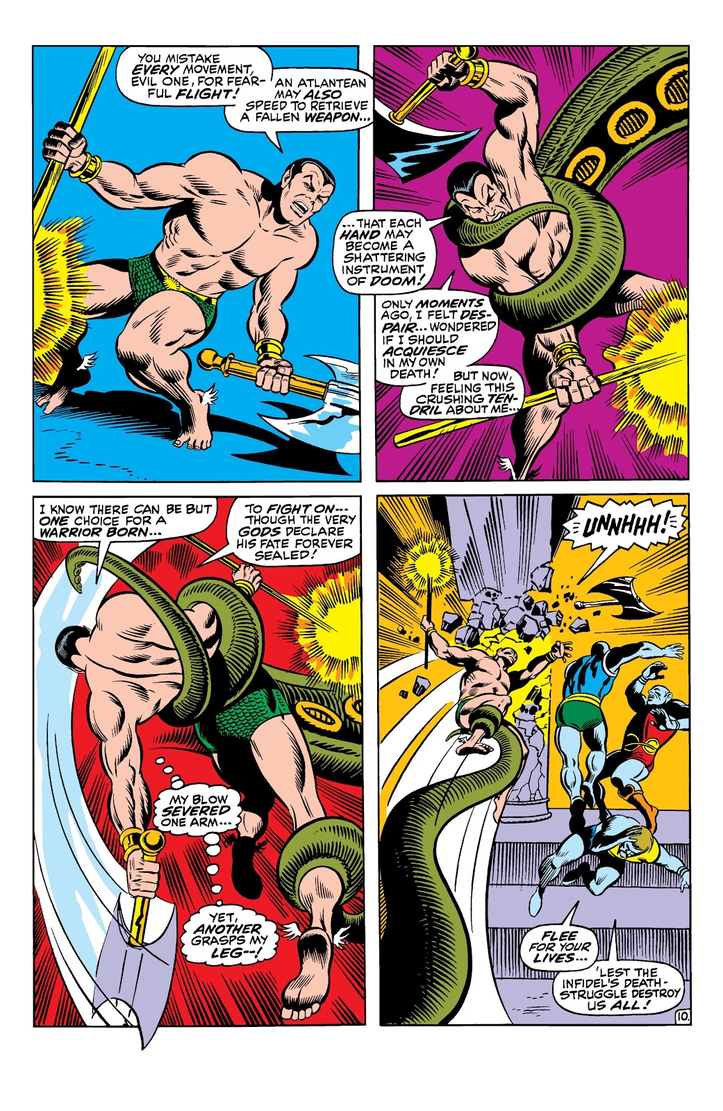 Namor, The Sub-Mariner Epic Collection: Enter The Sub-Mariner issue Who Strikes For Atlantis (Part 1) - Page 204