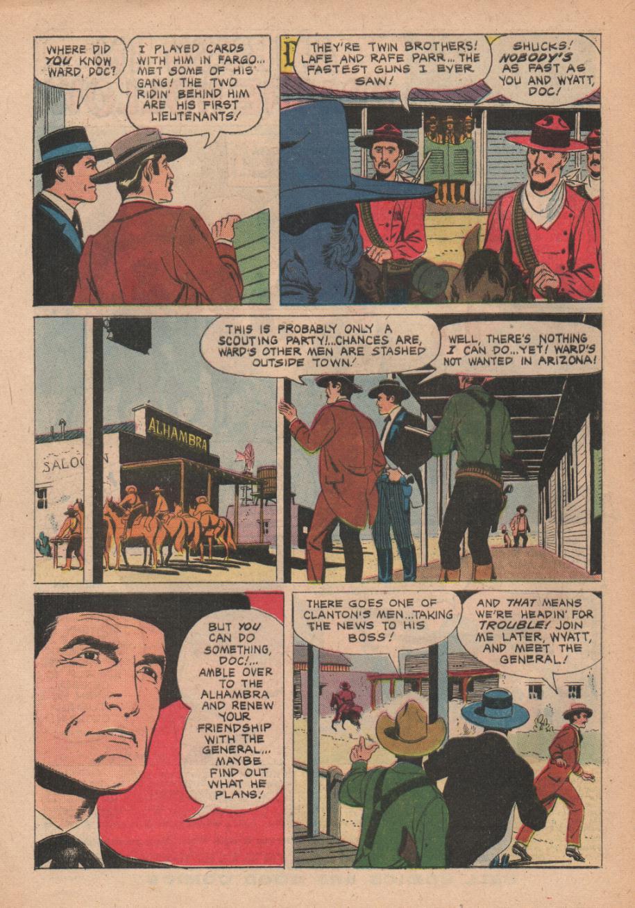 Hugh O'Brian, Famous Marshal Wyatt Earp issue 11 - Page 4