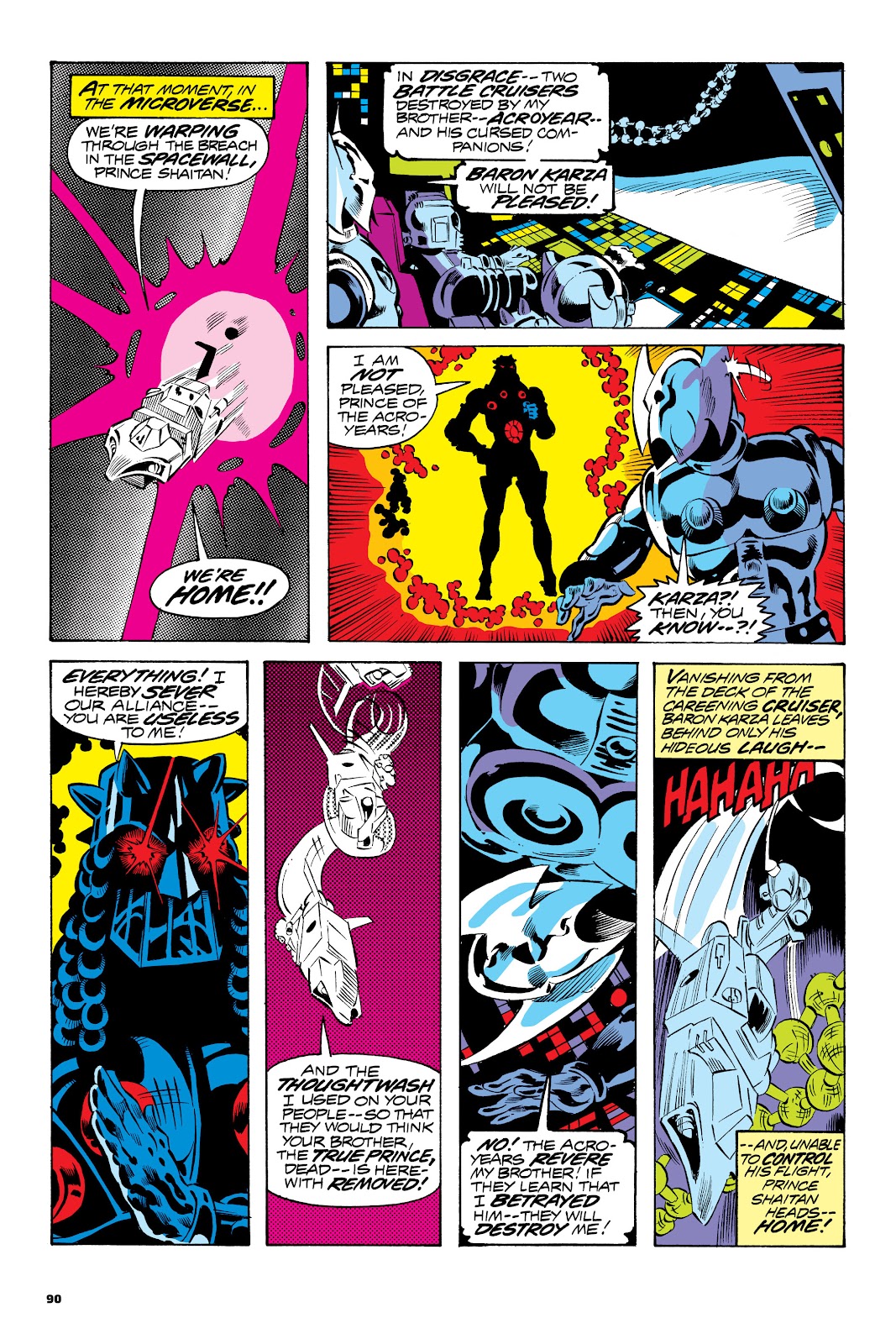 Micronauts: The Original Marvel Years Omnibus issue TPB (Part 1) - Page 84
