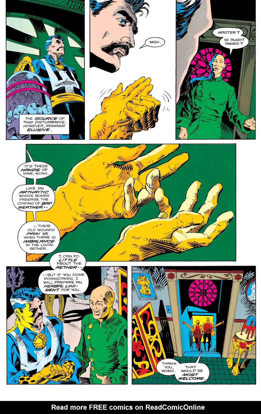 Doctor Strange Epic Collection: Infinity War issue Nightmare on Bleecker Street (Part 1) - Page 56