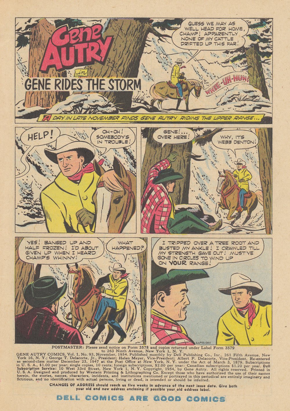 Gene Autry Comics (1946) issue 93 - Page 3