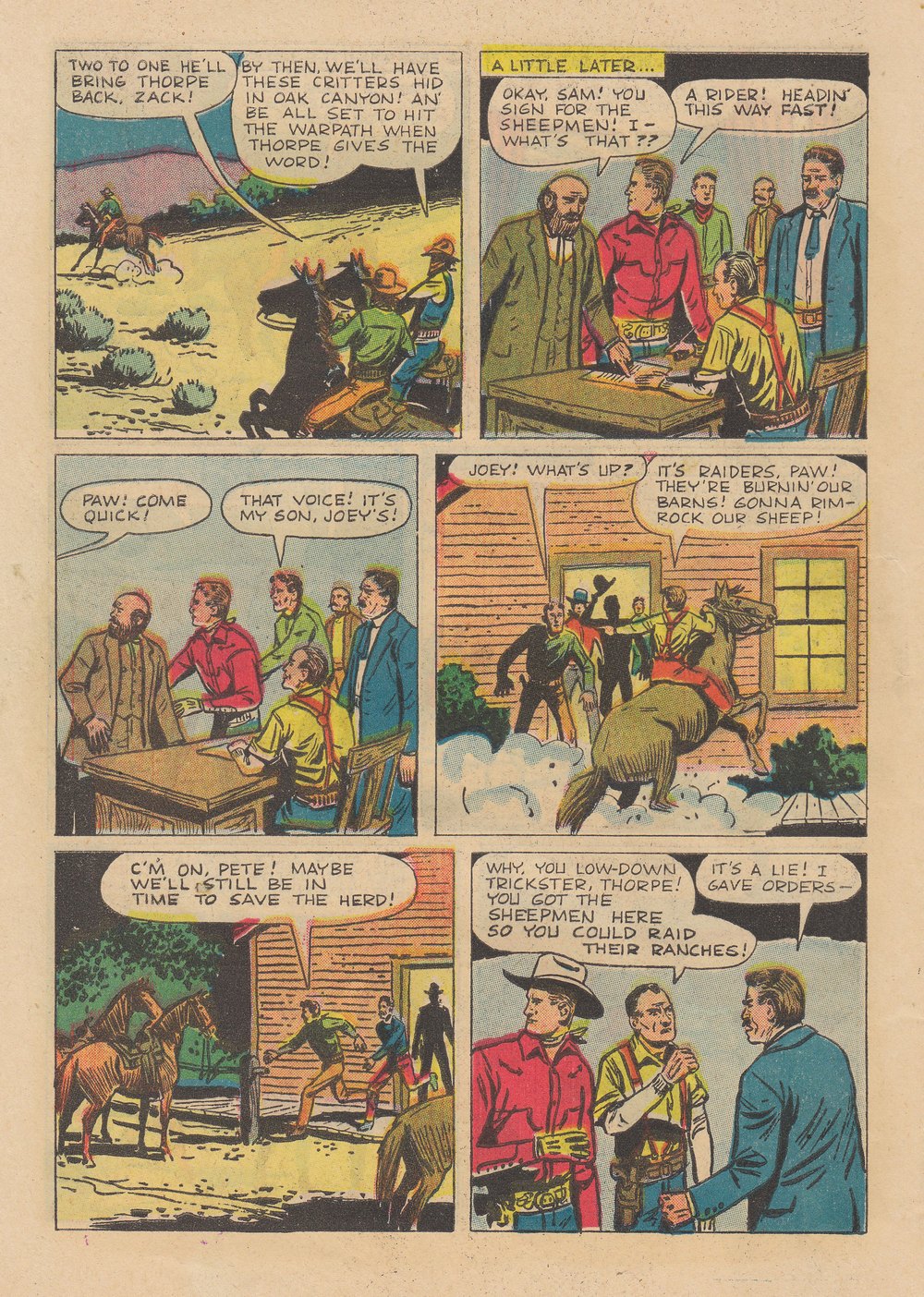 Gene Autry Comics (1946) issue 31 - Page 36