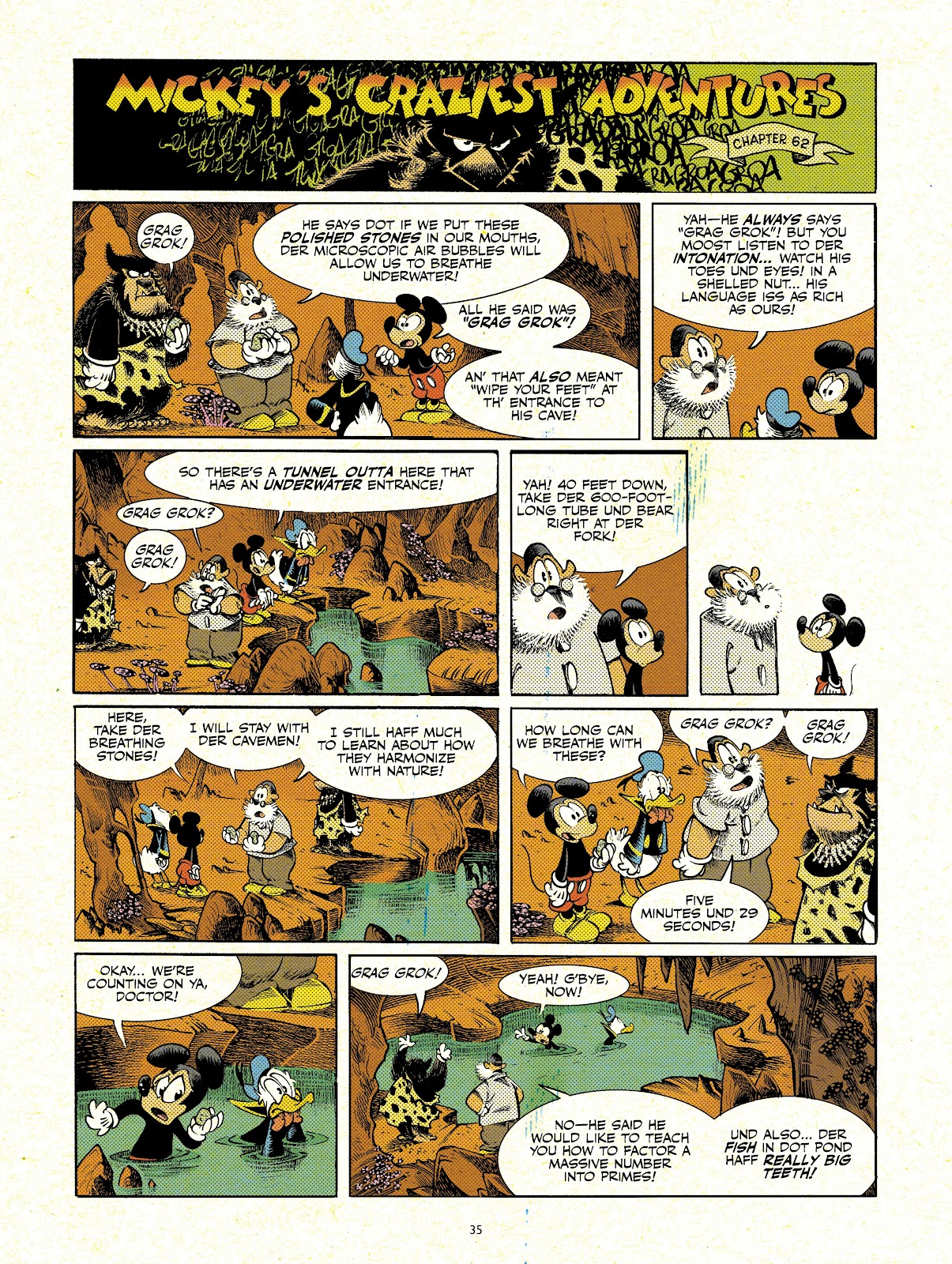 Walt Disney's Mickey and Donald Mickey's Craziest Adventures issue Full - Page 35