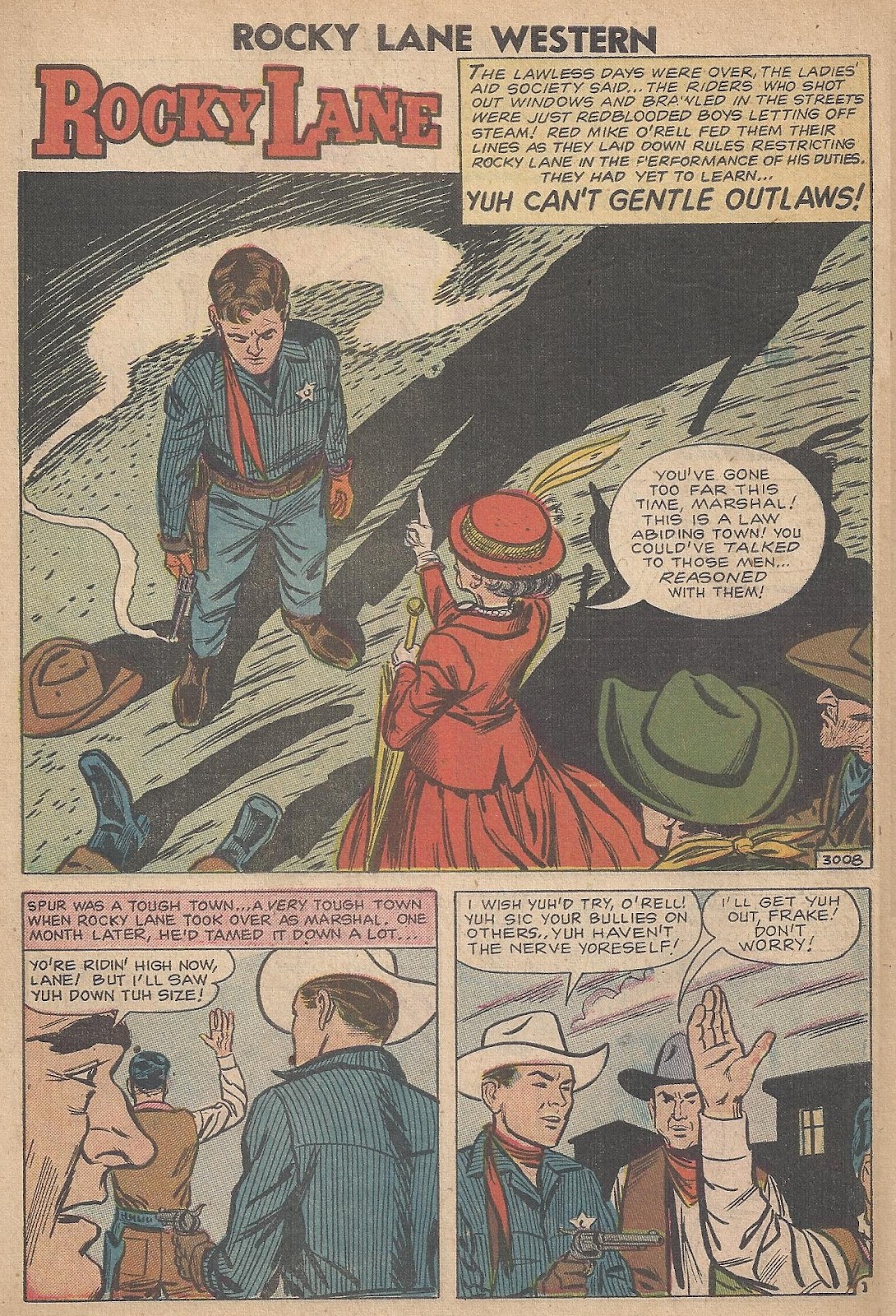 Rocky Lane Western (1954) issue 80 - Page 3