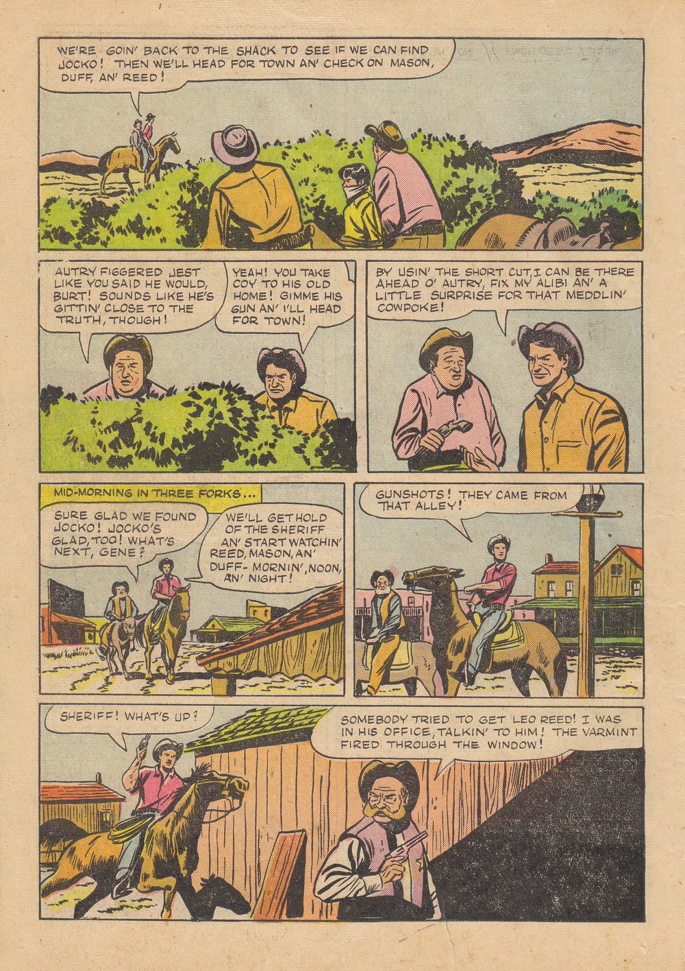 Gene Autry Comics (1946) issue 10 - Page 22