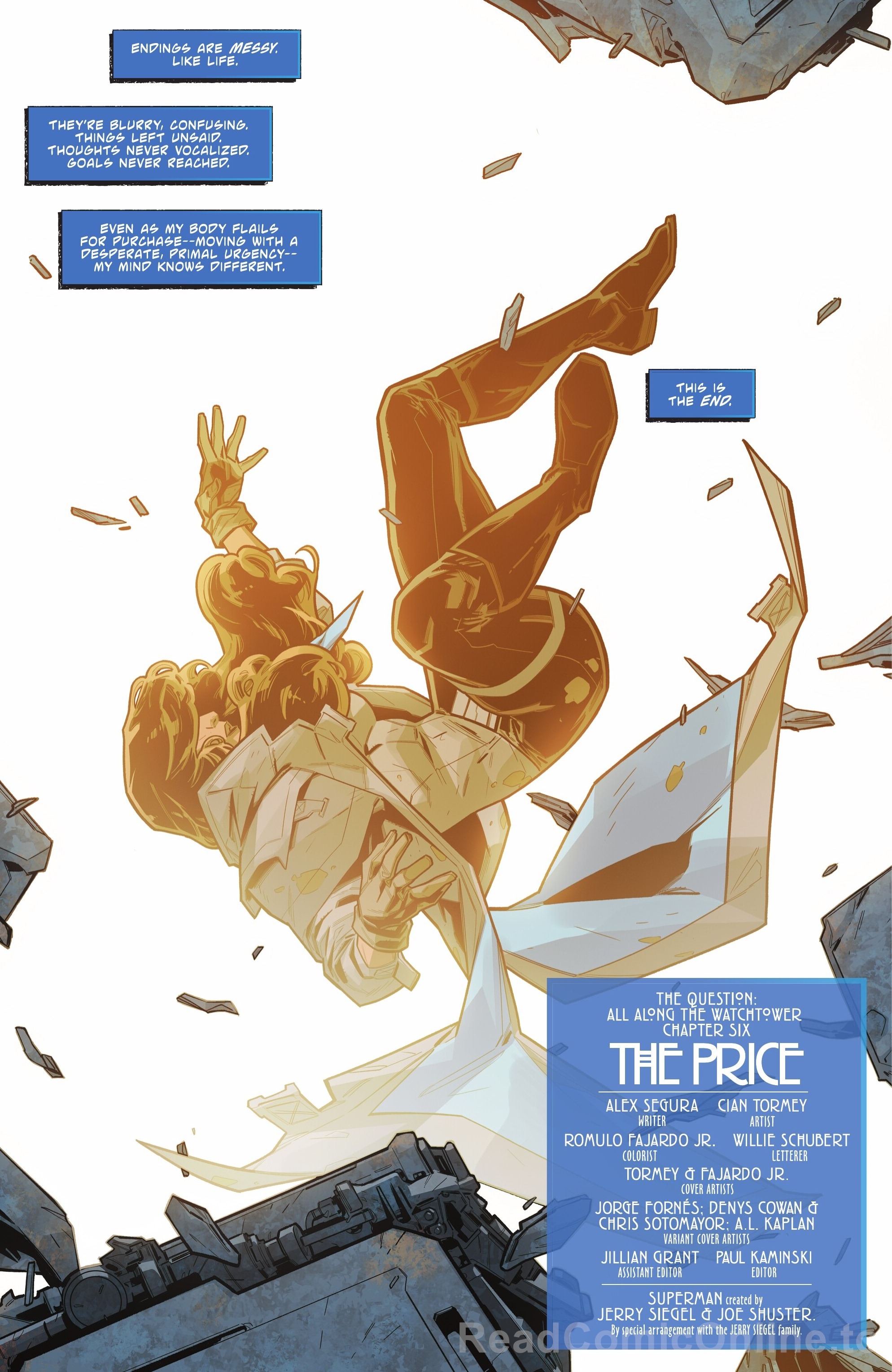 The Question: All Along the Watchtower  chapter 6 page 3