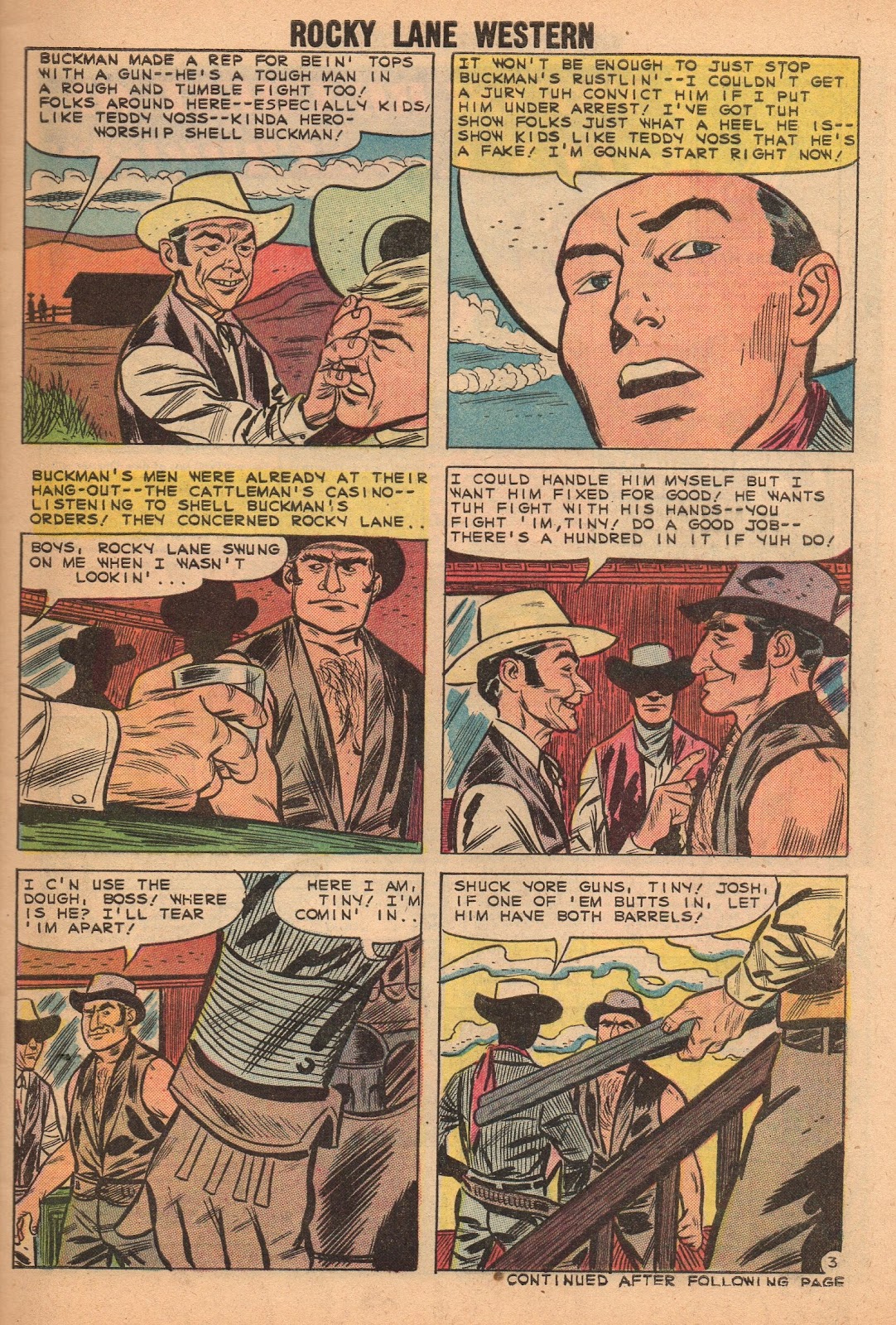 Rocky Lane Western (1954) issue 86 - Page 5