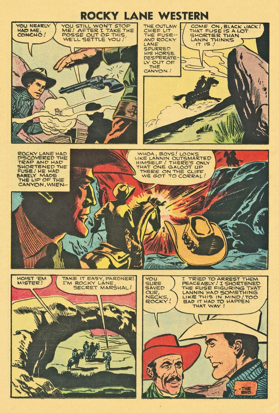 Rocky Lane Western (1954) issue 73 - Page 24