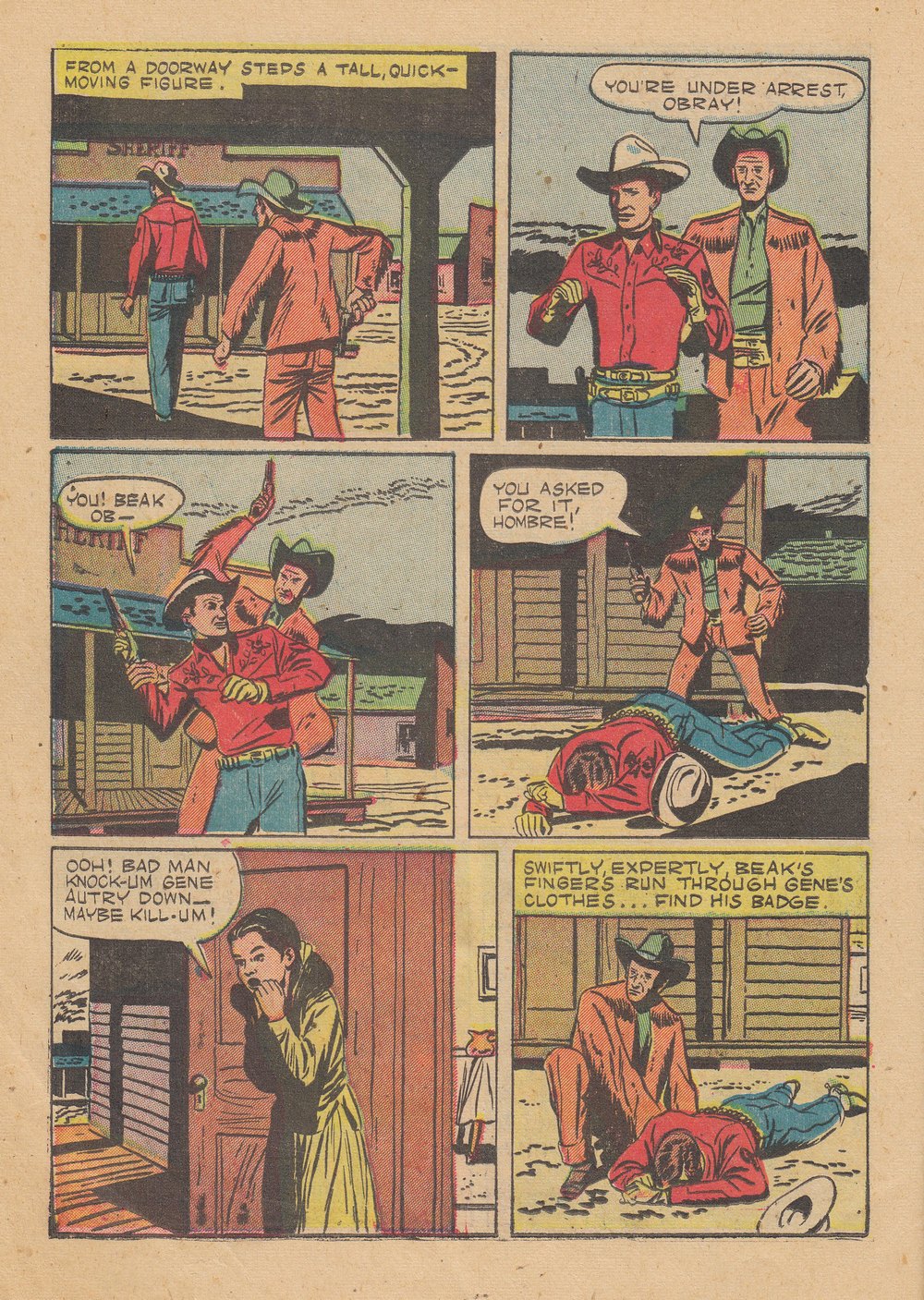 Gene Autry Comics (1946) issue 30 - Page 36