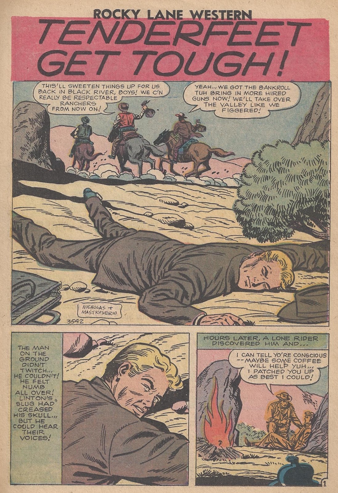 Rocky Lane Western (1954) issue 80 - Page 12