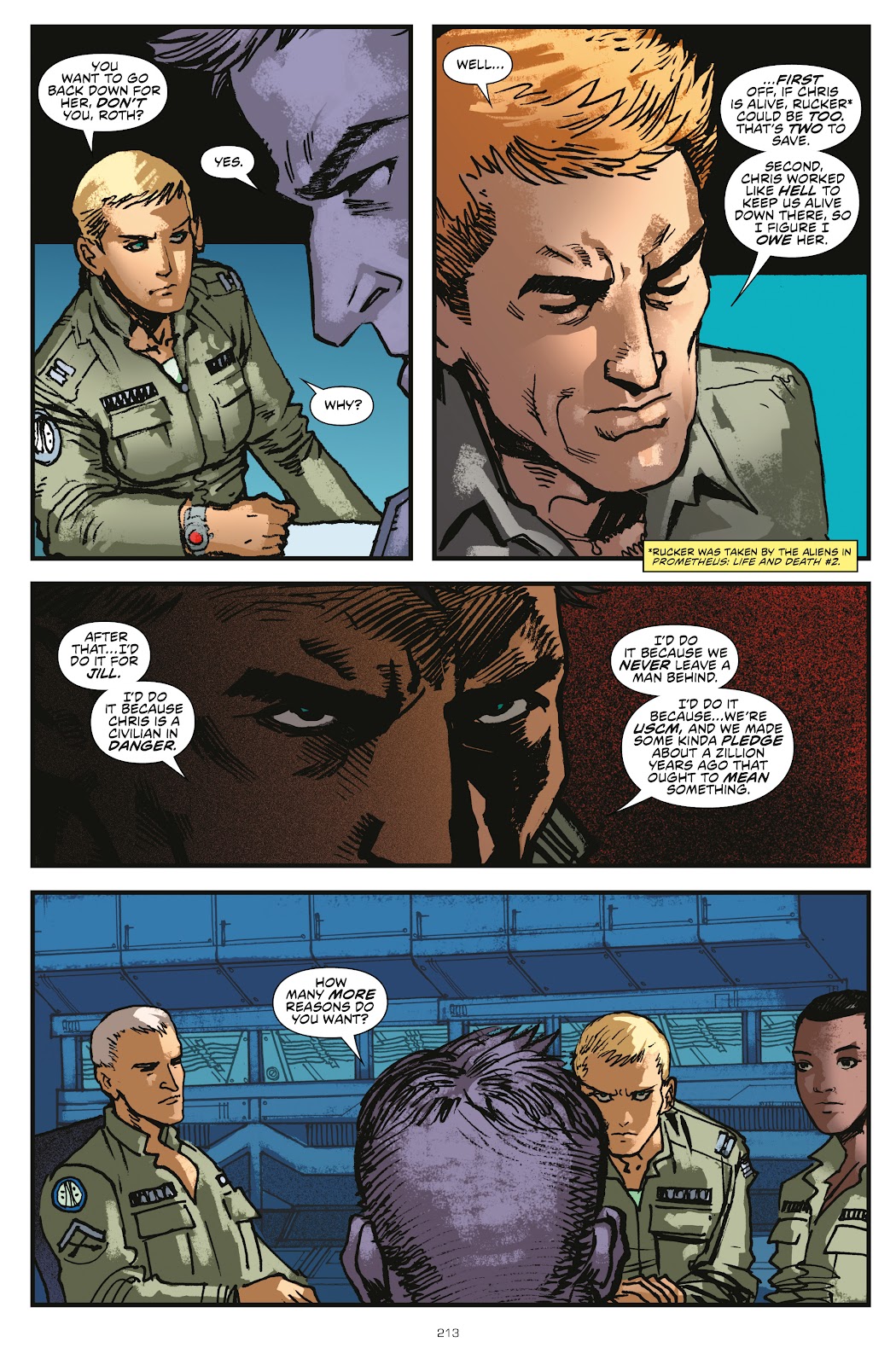 Aliens, Predator, Prometheus, AVP: Life and Death issue TPB (Part 1) - Page 211