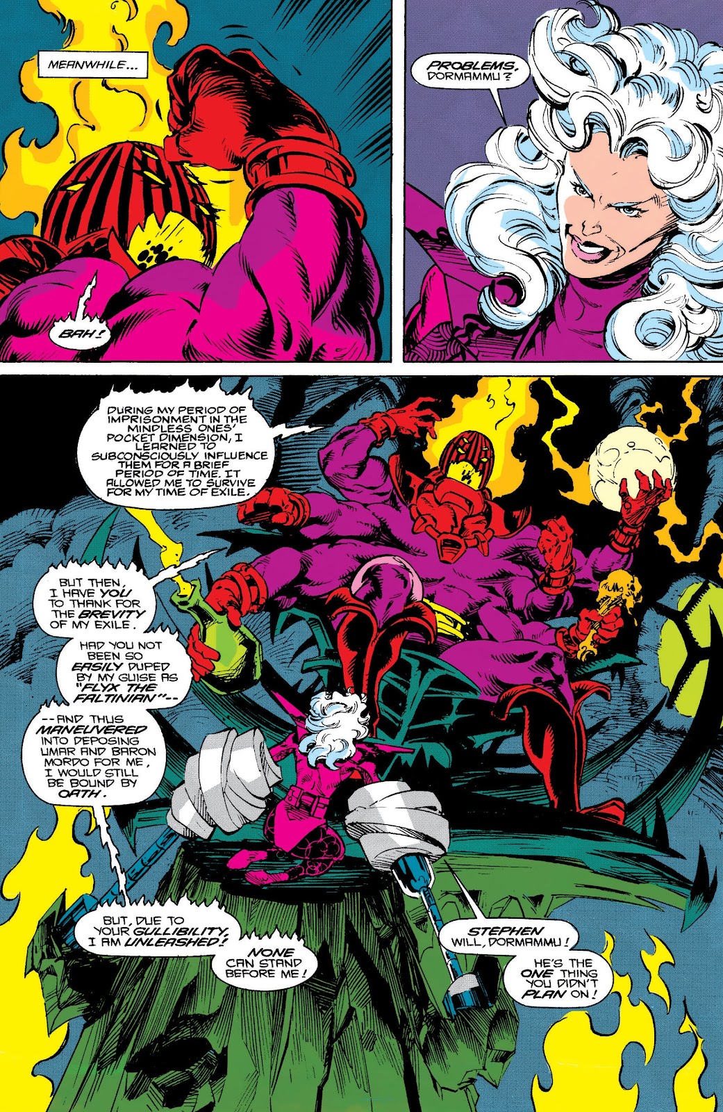 Doctor Strange Epic Collection: Infinity War issue Nightmare on Bleecker Street (Part 1) - Page 110