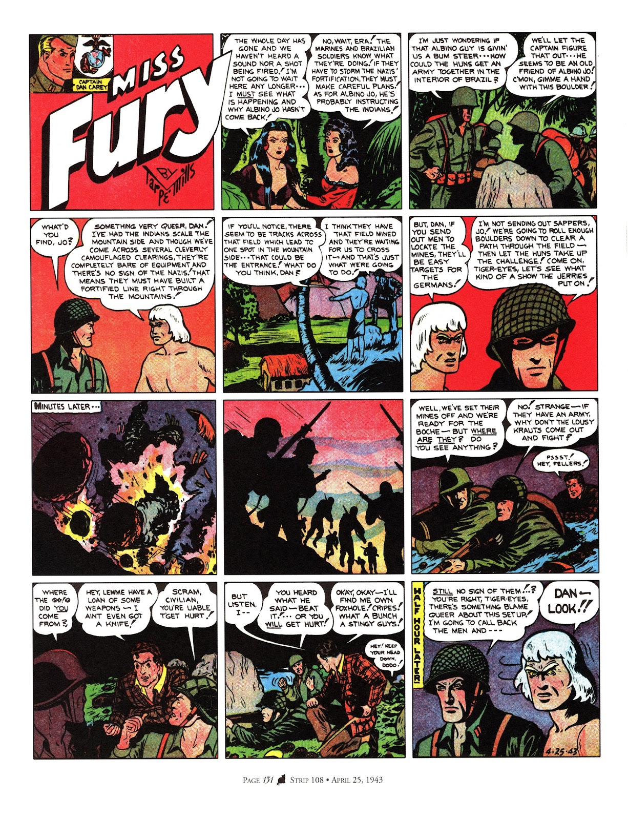 Miss Fury: Sensational Sundays 1941-1944 issue TPB - Page 139