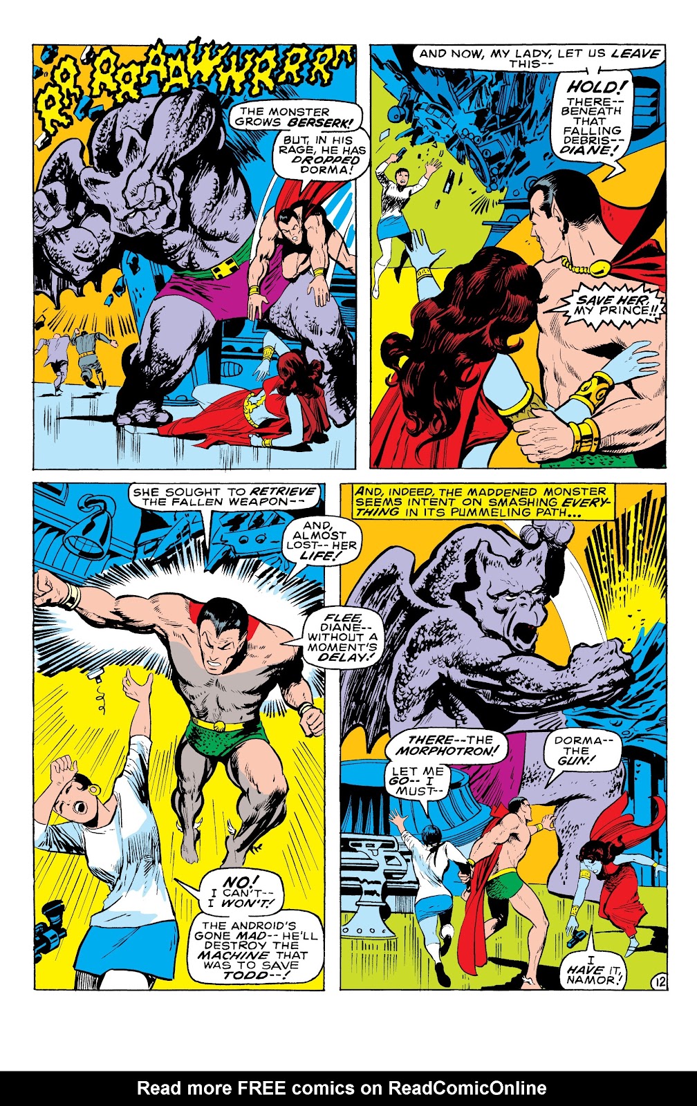 Namor, The Sub-Mariner Epic Collection: Enter The Sub-Mariner issue Who Strikes For Atlantis (Part 2) - Page 13