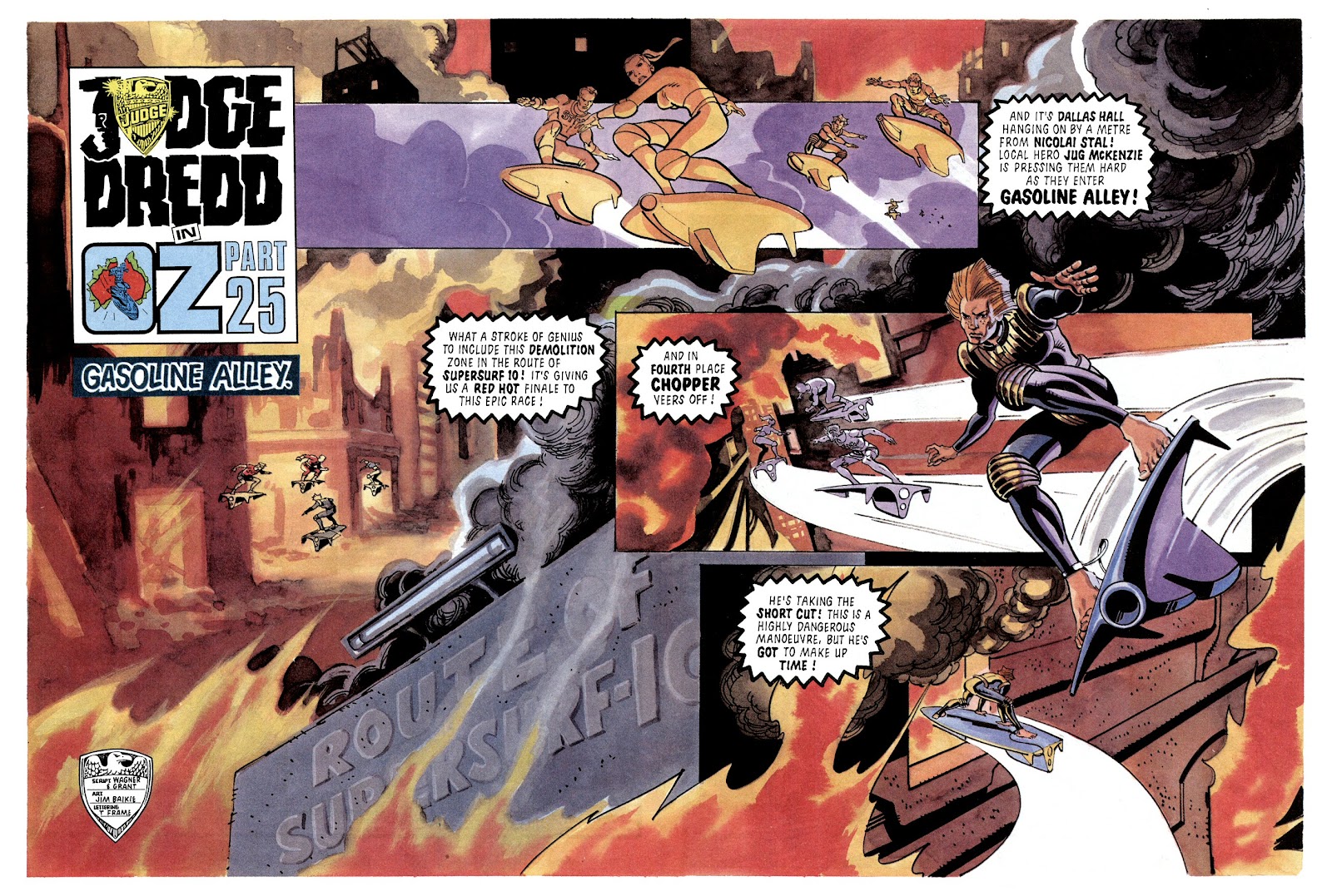 Judge Dredd: The Complete Judge Dredd in Oz issue TPB - Page 167