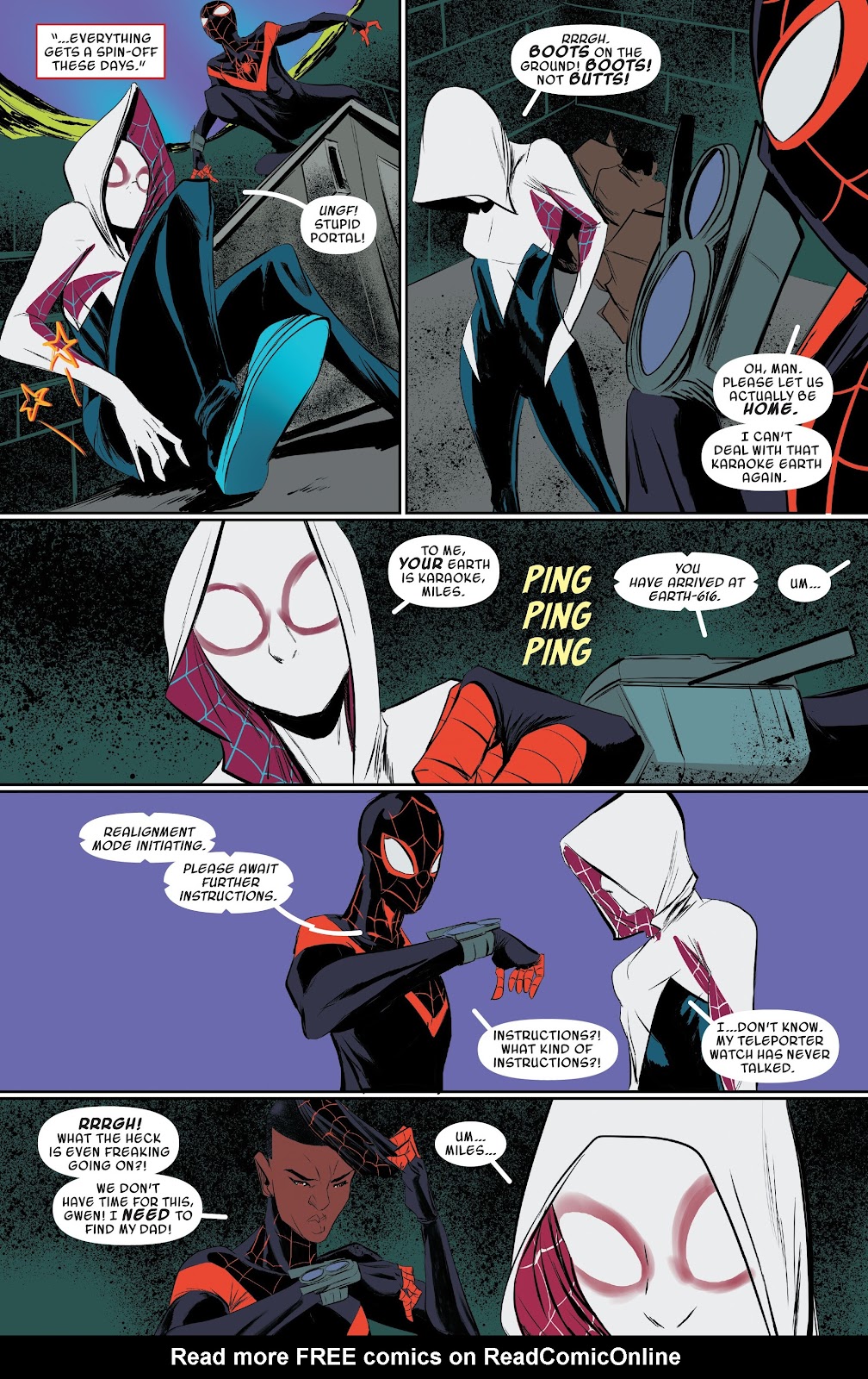 Spider-Gwen: Ghost-Spider Modern Era Epic Collection: Edge of Spider-Verse issue Weapon of Choice (Part 2) - Page 4
