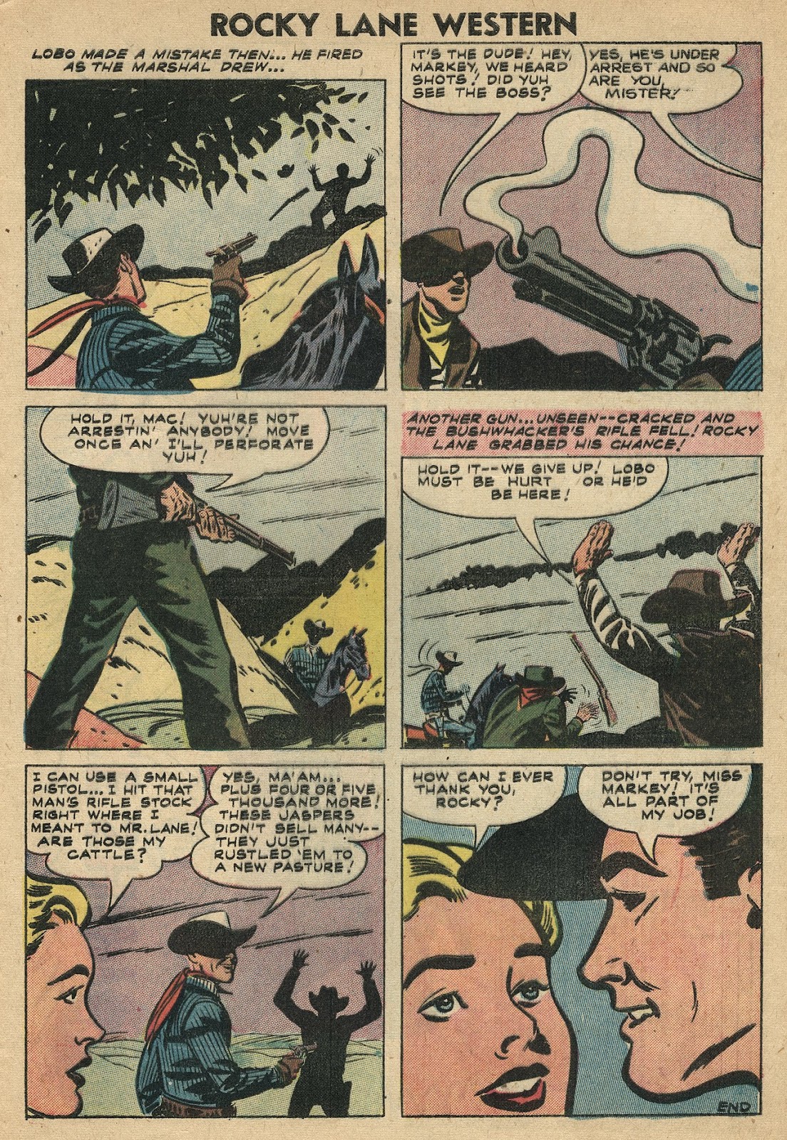 Rocky Lane Western (1954) issue 82 - Page 33
