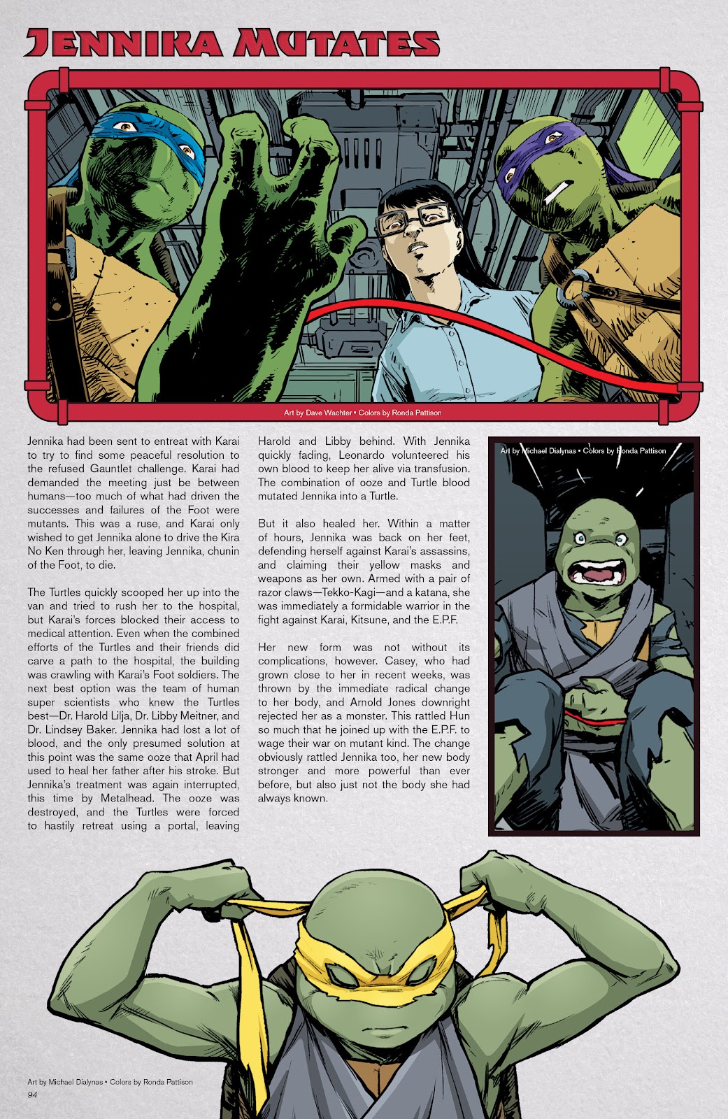 Teenage Mutant Ninja Turtles: Sourcebook issue 1 - Page 85