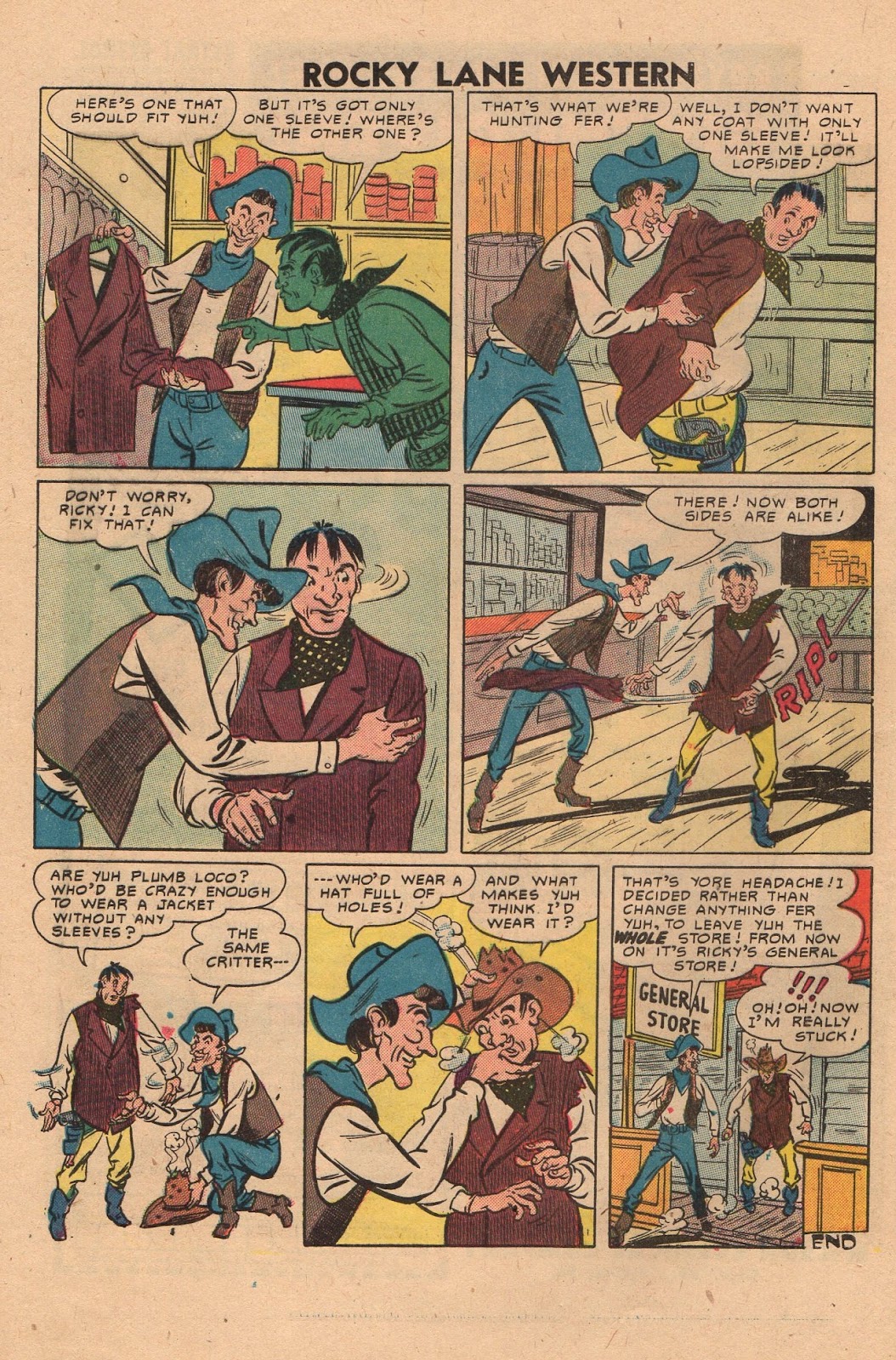 Rocky Lane Western (1954) issue 76 - Page 32