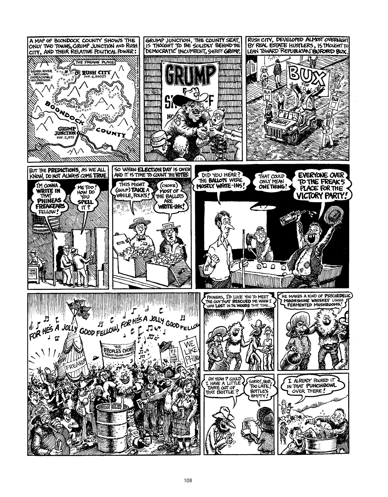 The Fabulous Furry Freak Brothers: In the 21st Century and Other Follies issue Grass Roots and Other Follies - Page 115