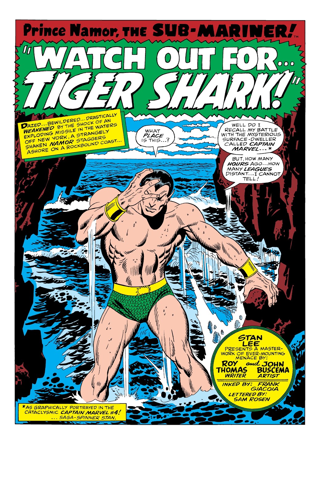 Namor, The Sub-Mariner Epic Collection: Enter The Sub-Mariner issue Who Strikes For Atlantis (Part 1) - Page 27