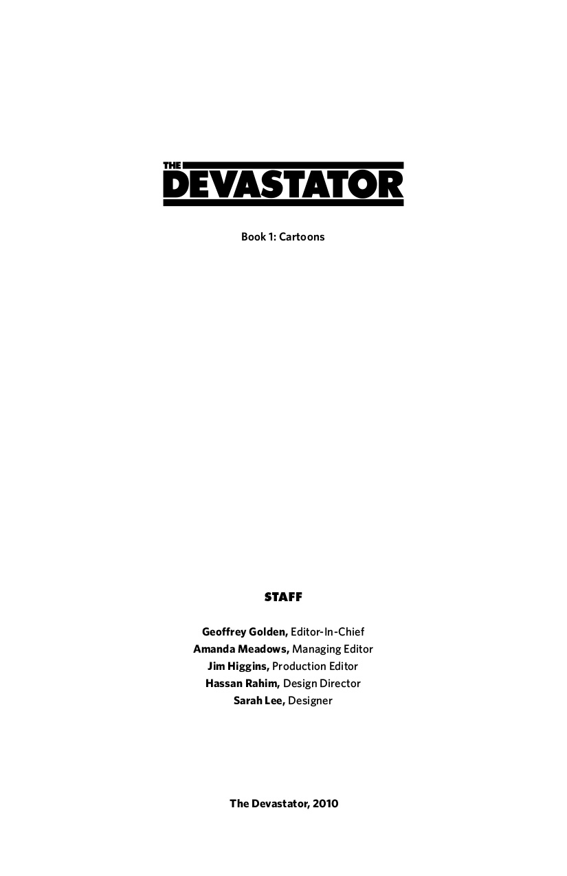The Devastator issue 1 - Page 2