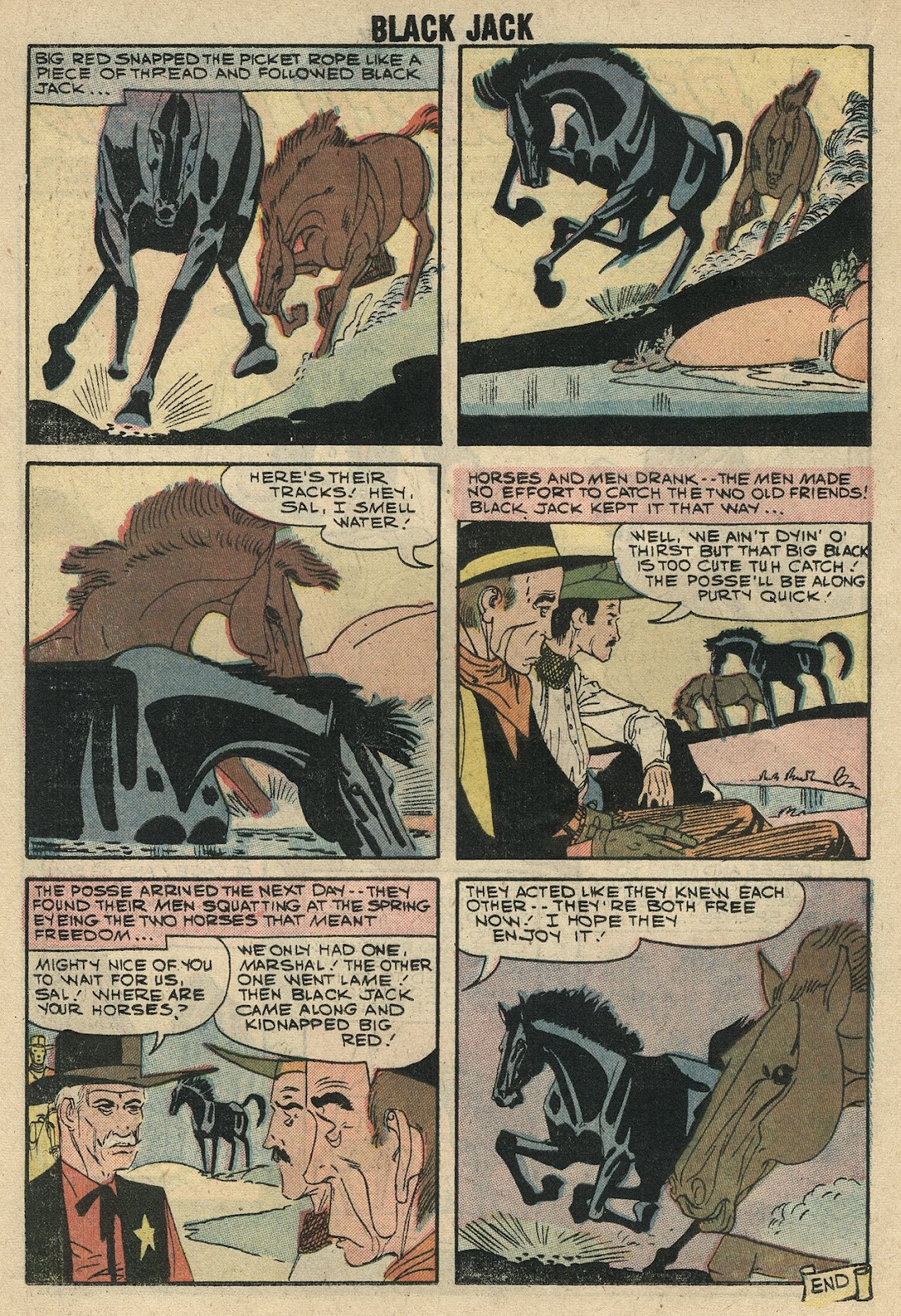 Rocky Lane's Black Jack issue 25 - Page 18